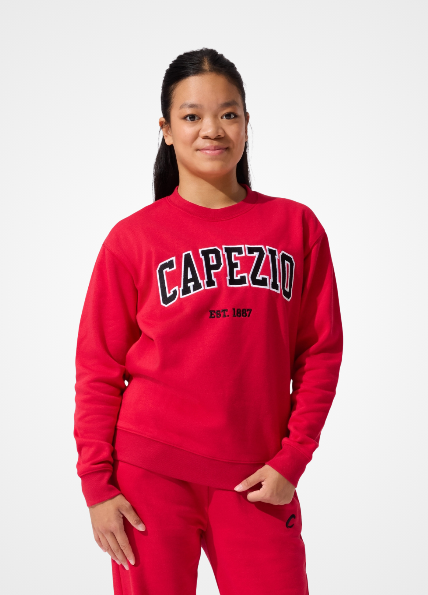 MOLETOM CAPEZIO - VERMELHO