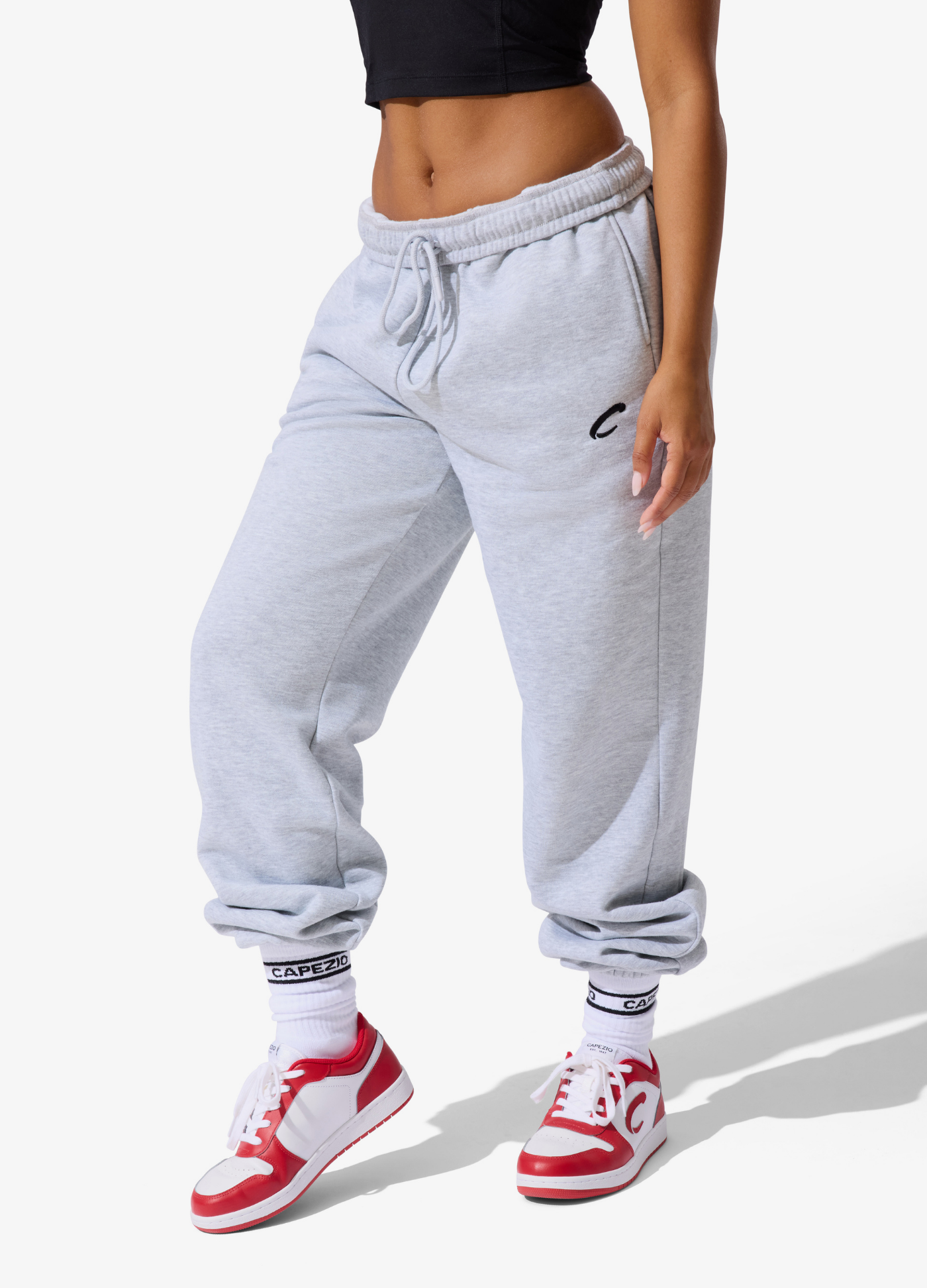 CALÇA DE MOLETOM CAPEZIO - CINZA