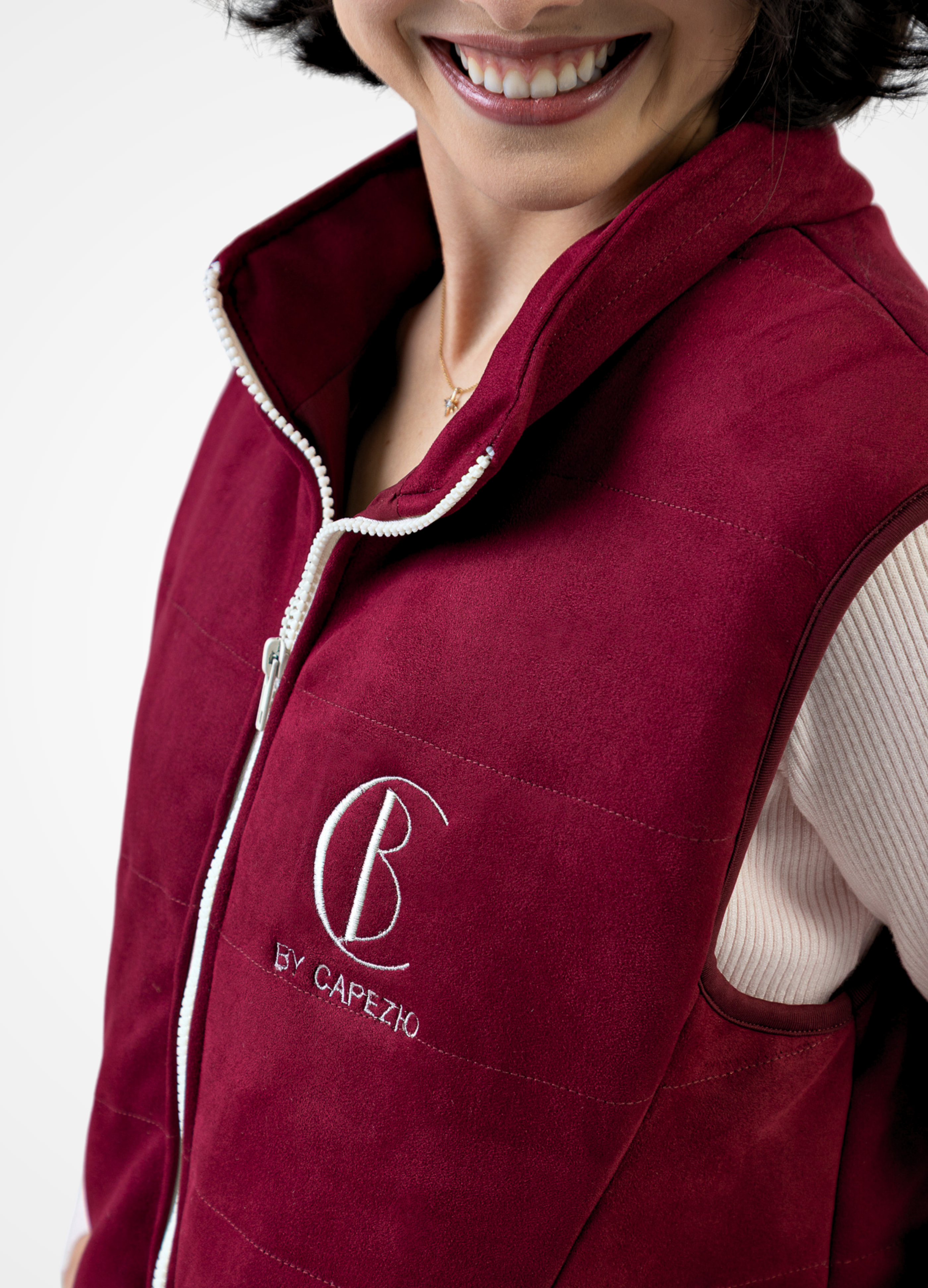 Colete Ballet Couple - Marsala-Vestuário-Capezio-Brasil