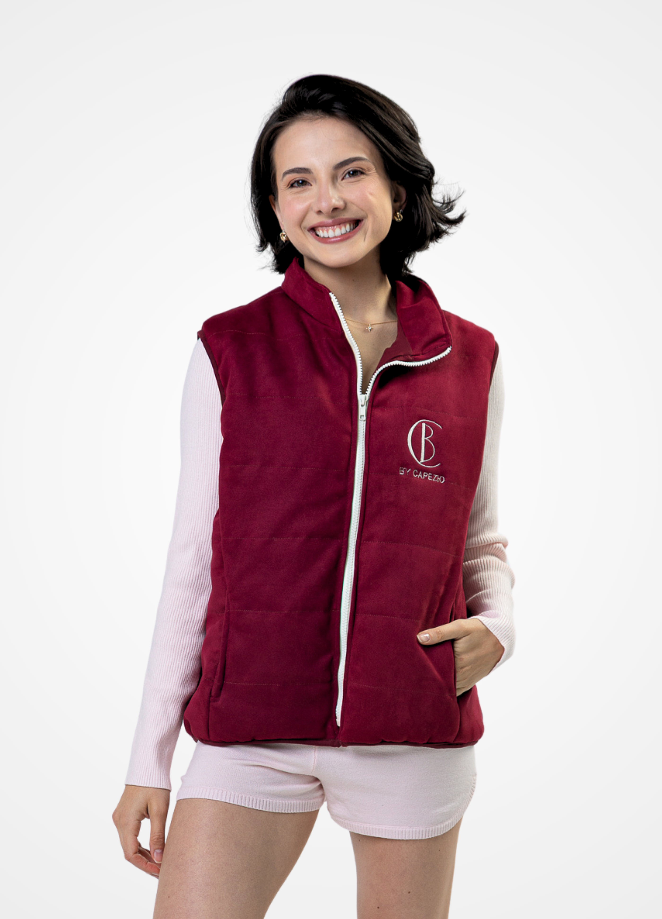 Colete Ballet Couple - Marsala-Vestuário-Capezio-Brasil