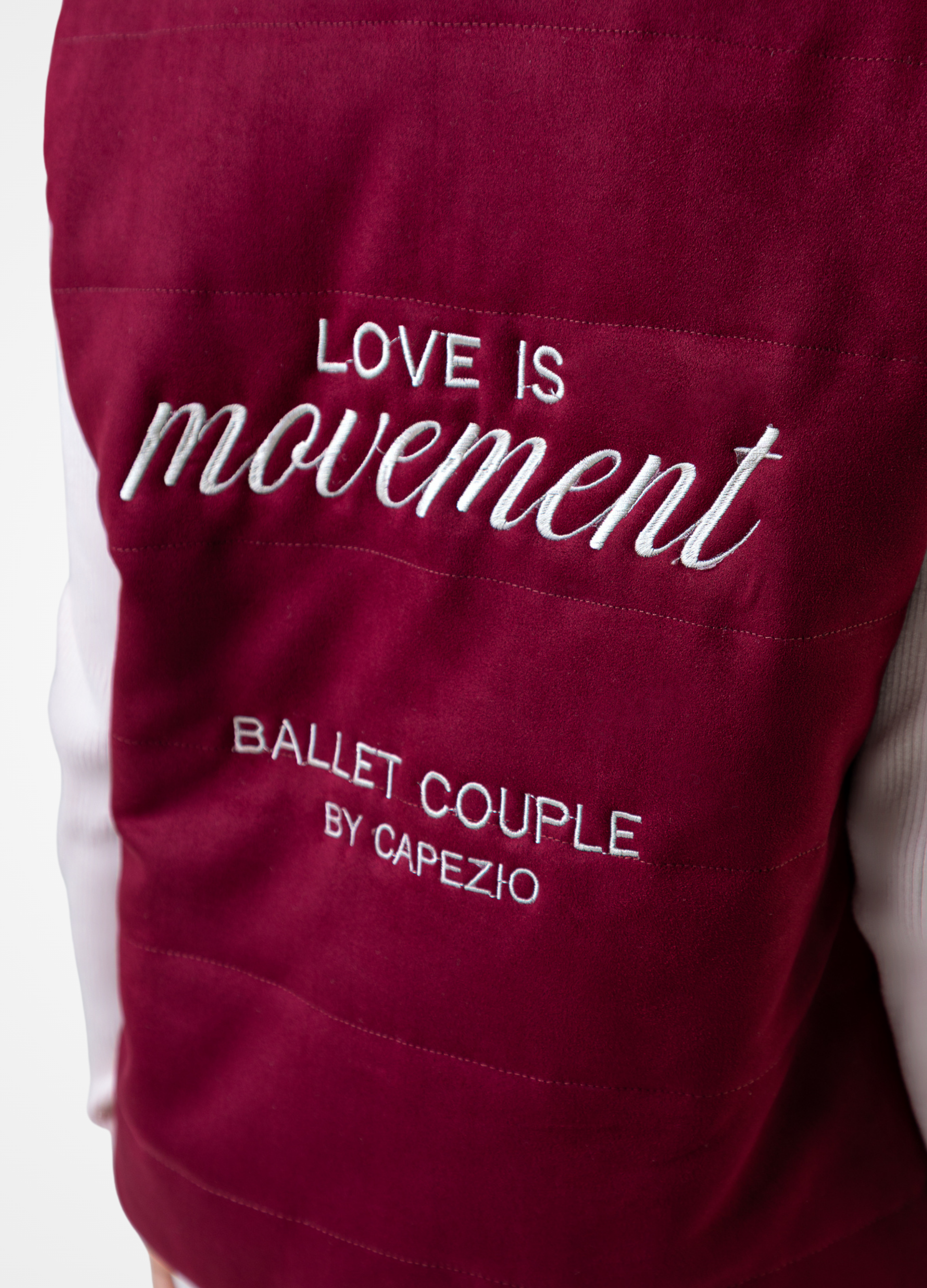 Colete Ballet Couple - Marsala-Vestuário-Capezio-Brasil