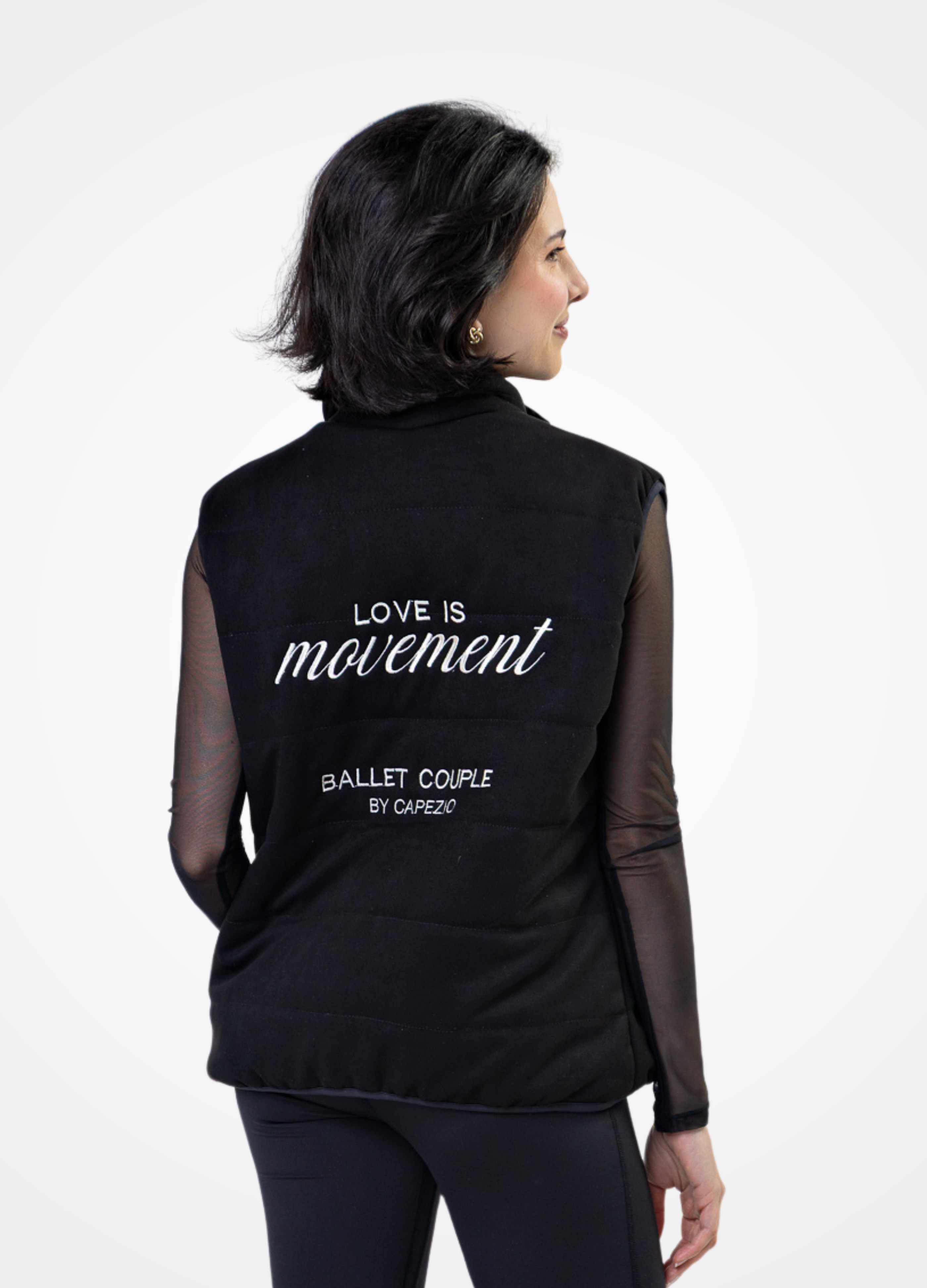 Colete Ballet Couple - Preto-Vestuário-Capezio-Brasil