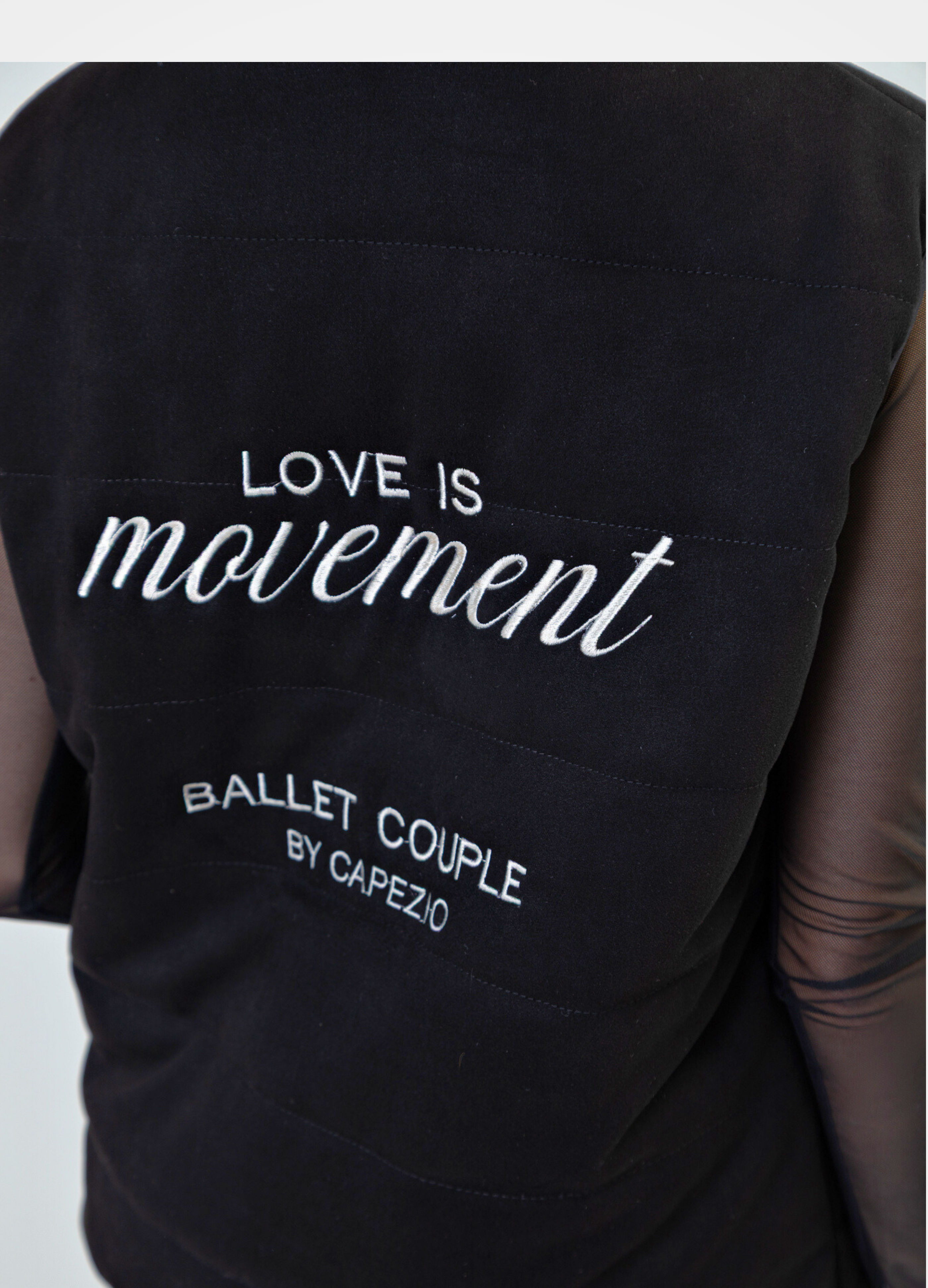 Colete Ballet Couple - Preto-Vestuário-Capezio-Brasil