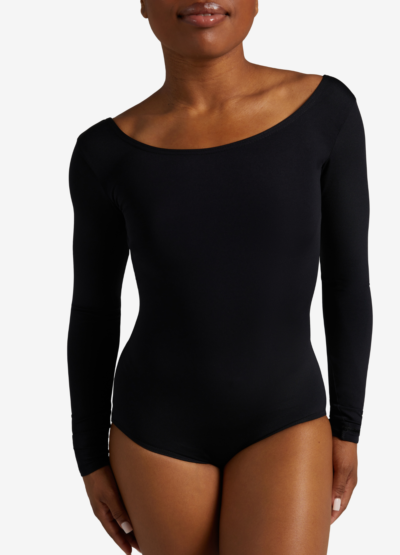 Collant Manga Longa - Preto-Capezio-Brasil