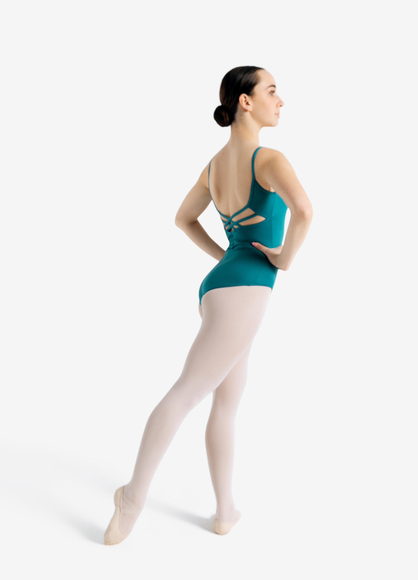 Collant Studio Collection - Verde-Capezio-Brasil