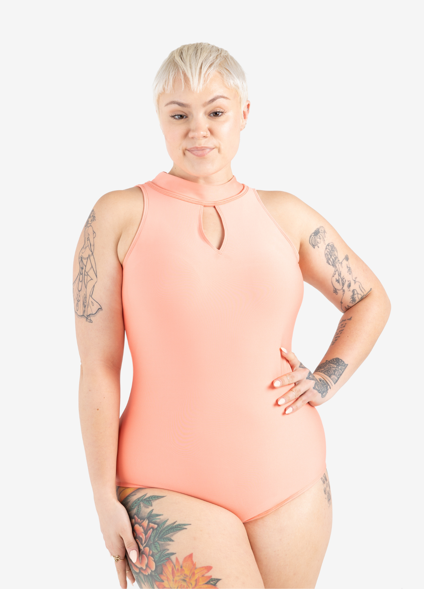 Collant Vesper - Salmão-Capezio-Brasil