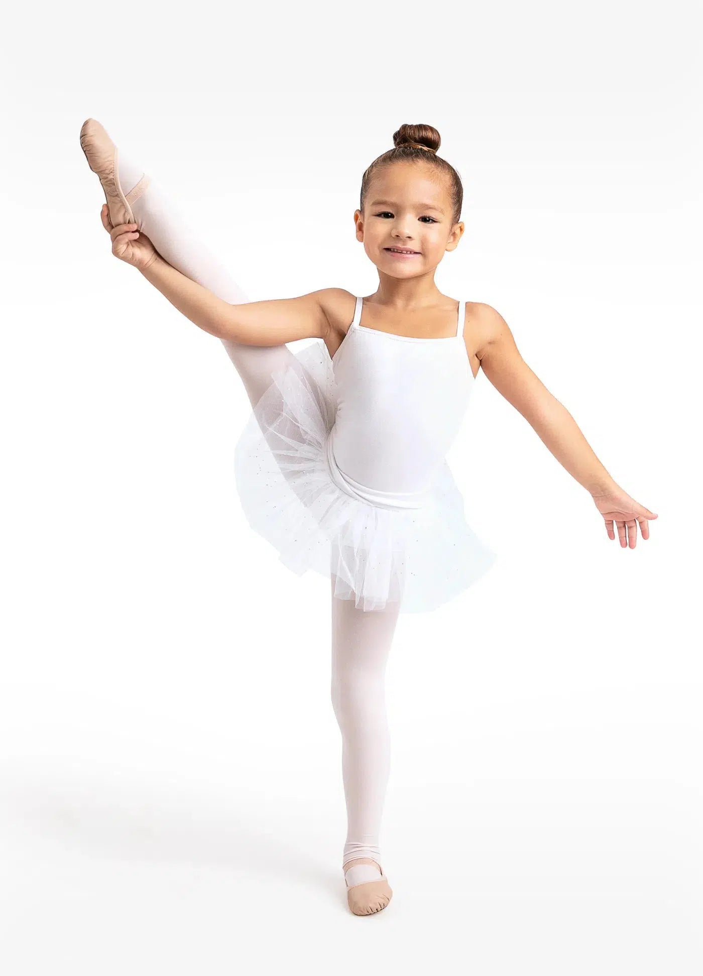 Collant com Tutu - Branco-Capezio-Brasil