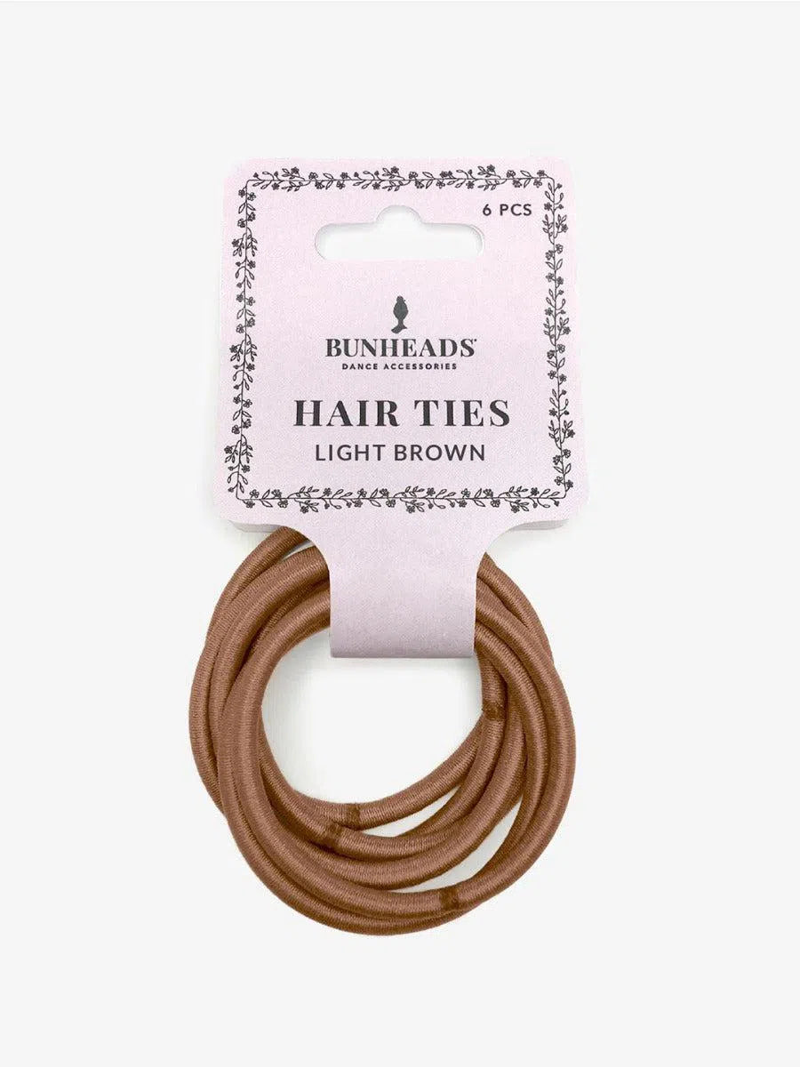 ELÁSTICOS PARA CABELO - MARROM CLARO-Capezio-Brasil