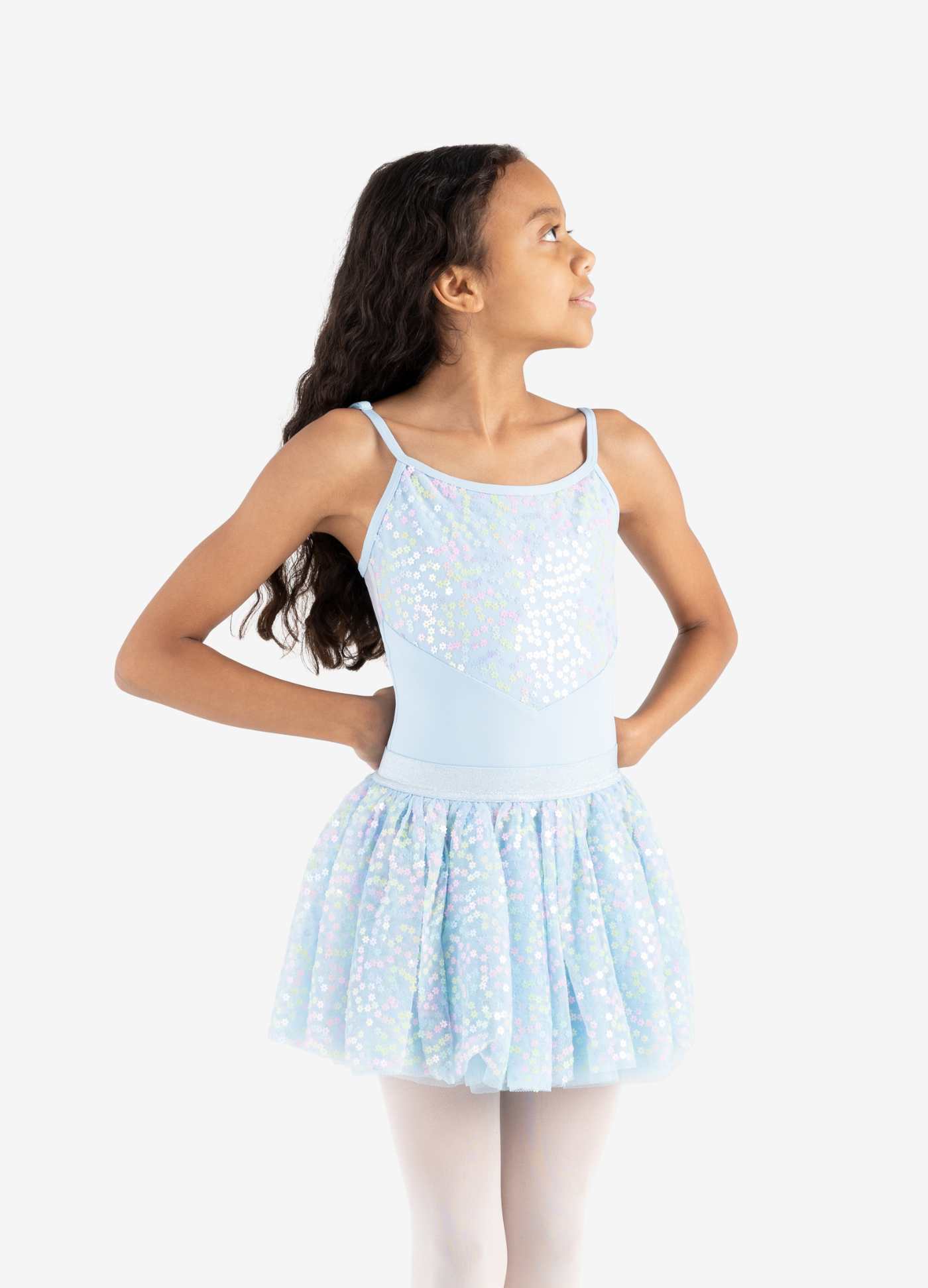 Glimmer Tutu Skirt - Azul-Capezio-Brasil