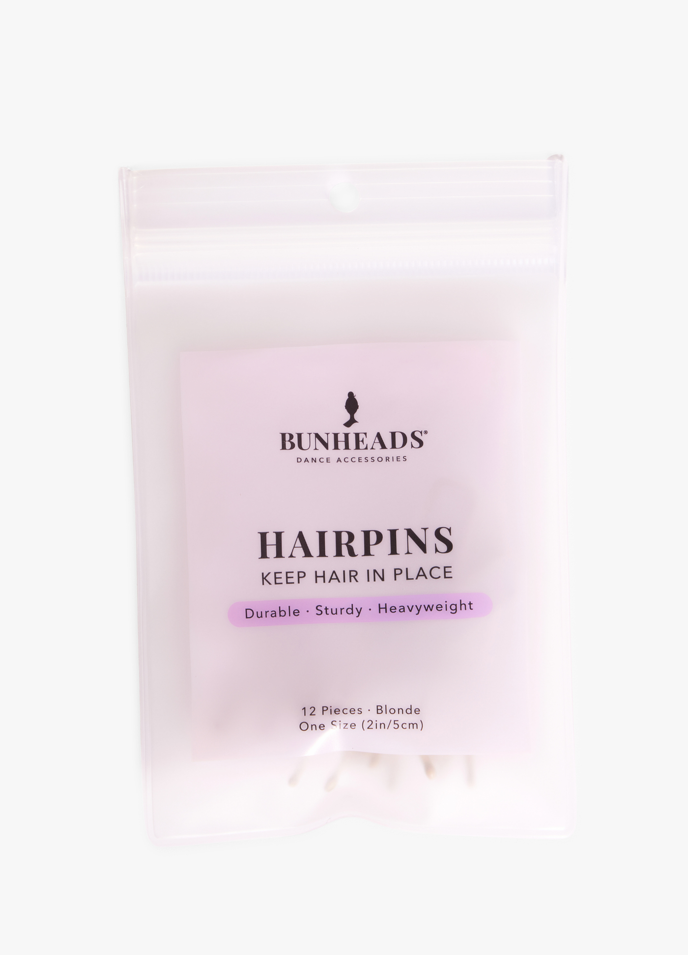 Grampo de Cabelo 5cm - Loiro-Capezio-Brasil