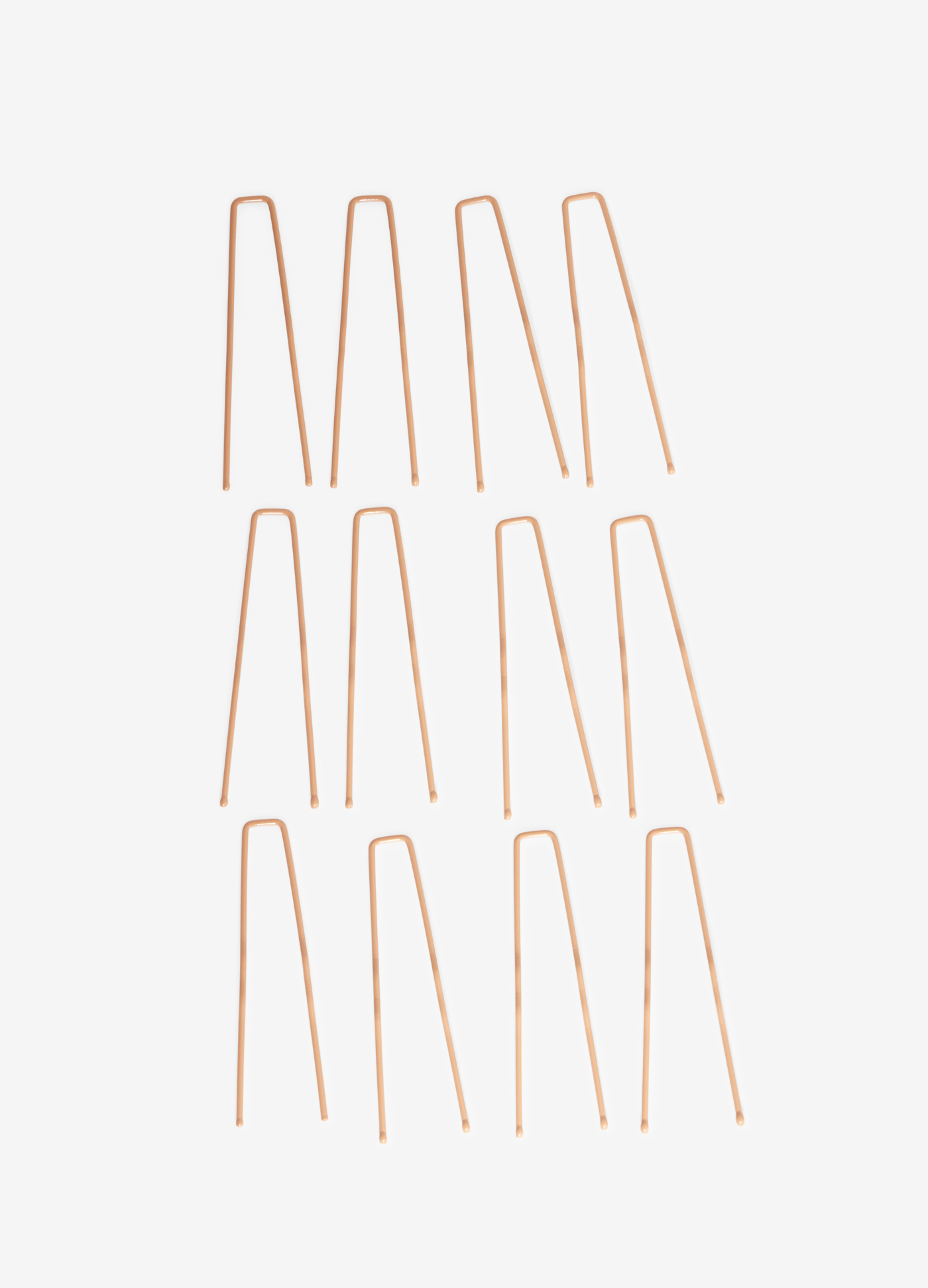 Grampos de Cabelo 3" - Loiro-Capezio-Brasil