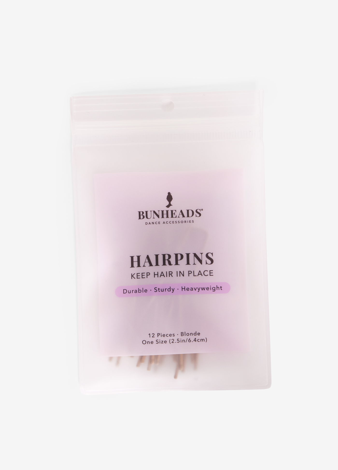 Grampos de Cabelo 3" - Loiro-Capezio-Brasil