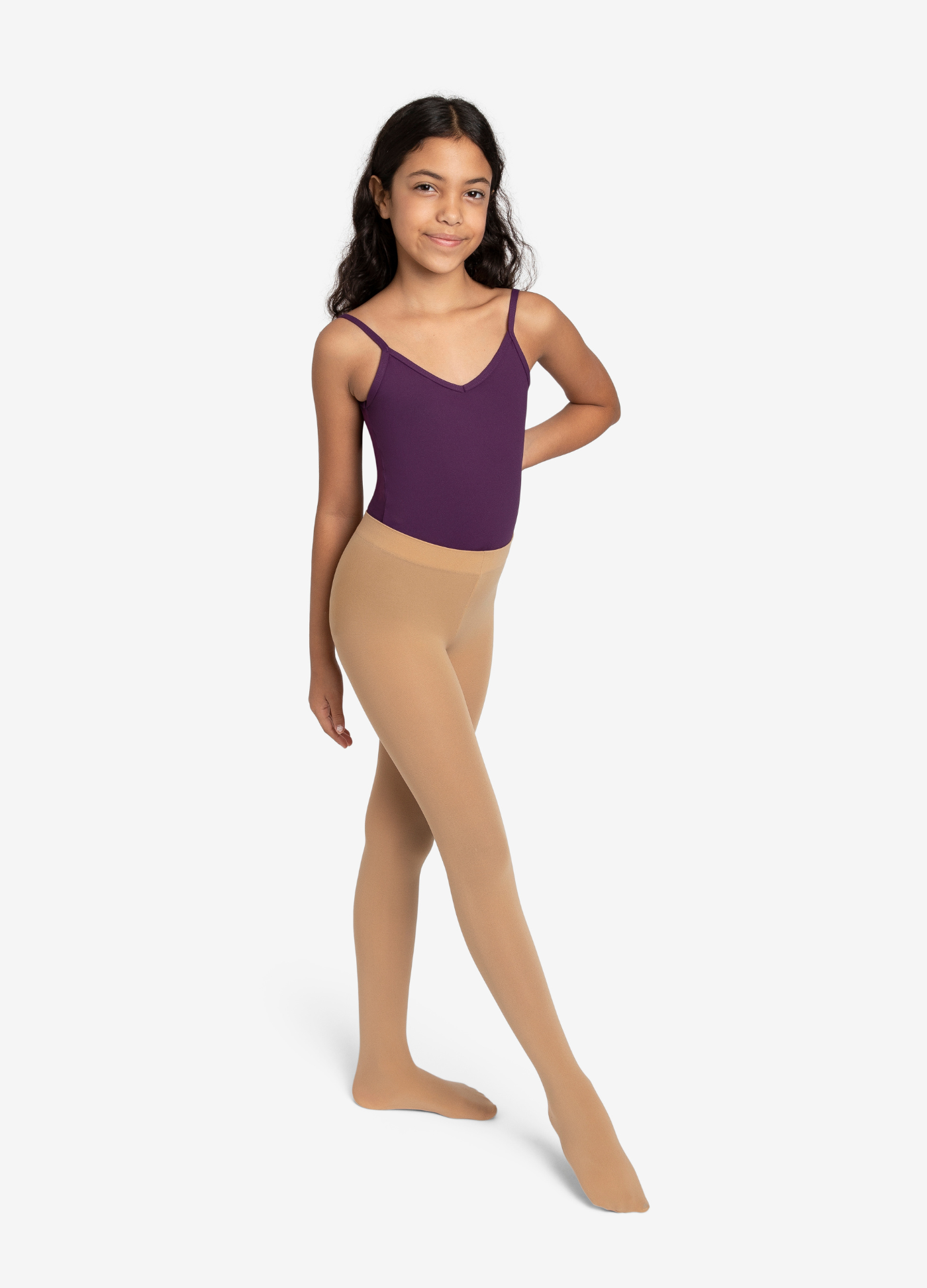 Meia-calça Transition Infantil Caramel-Capezio-Brasil