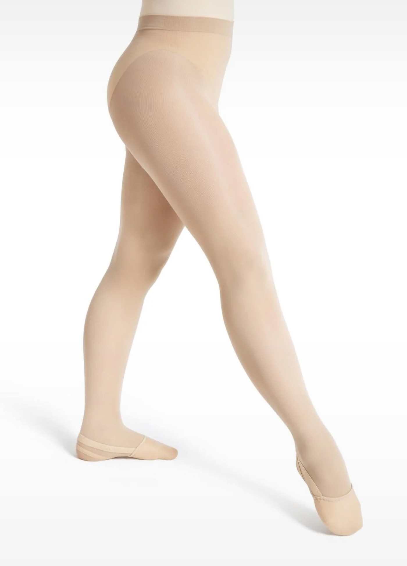 Meia-calça Ultra Soft Transition® - Bege-Vestuário-Capezio-Brasil