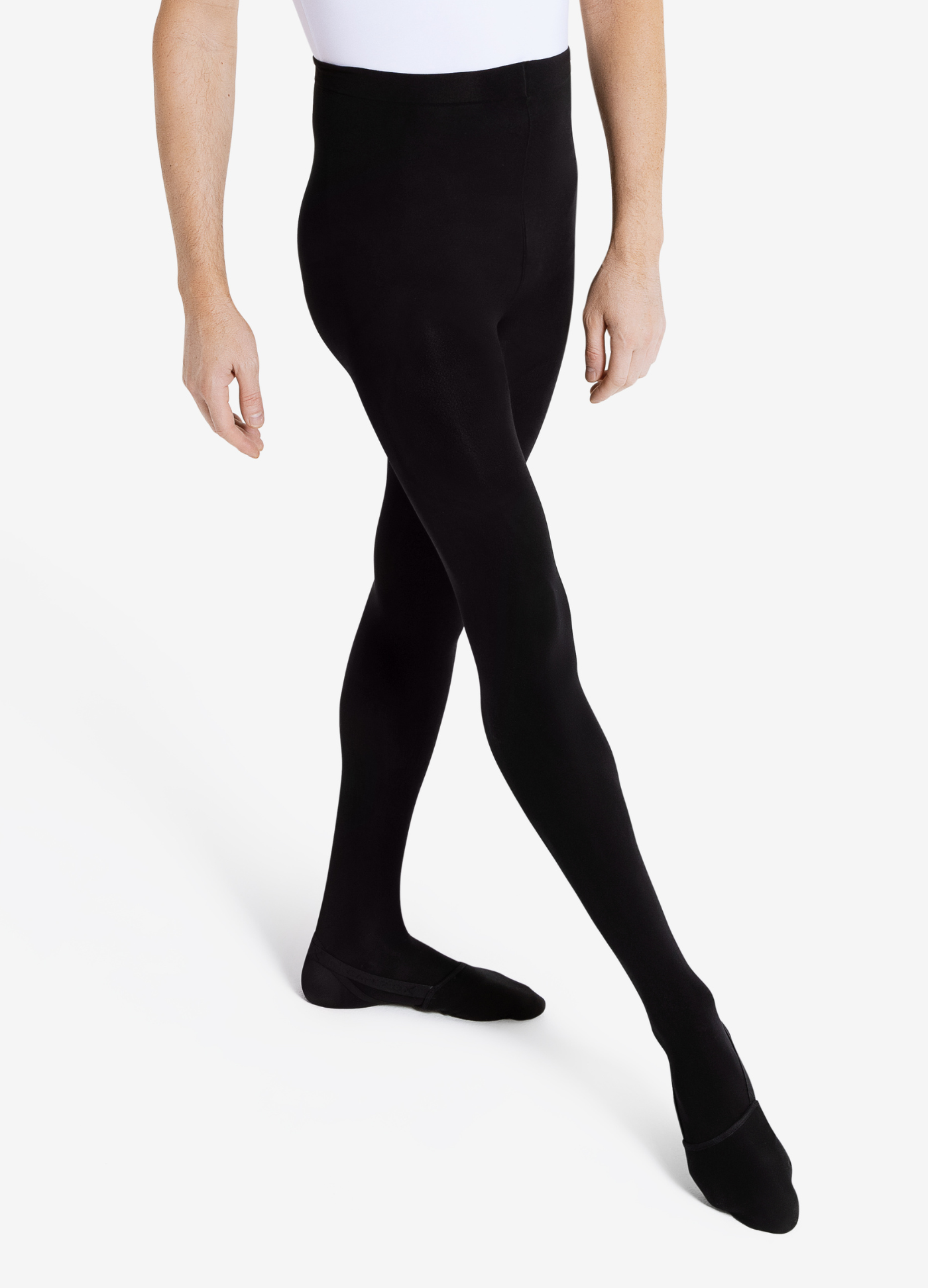 Meia-calça Ultra Soft Transition® - Preto-Vestuário-Capezio-Brasil
