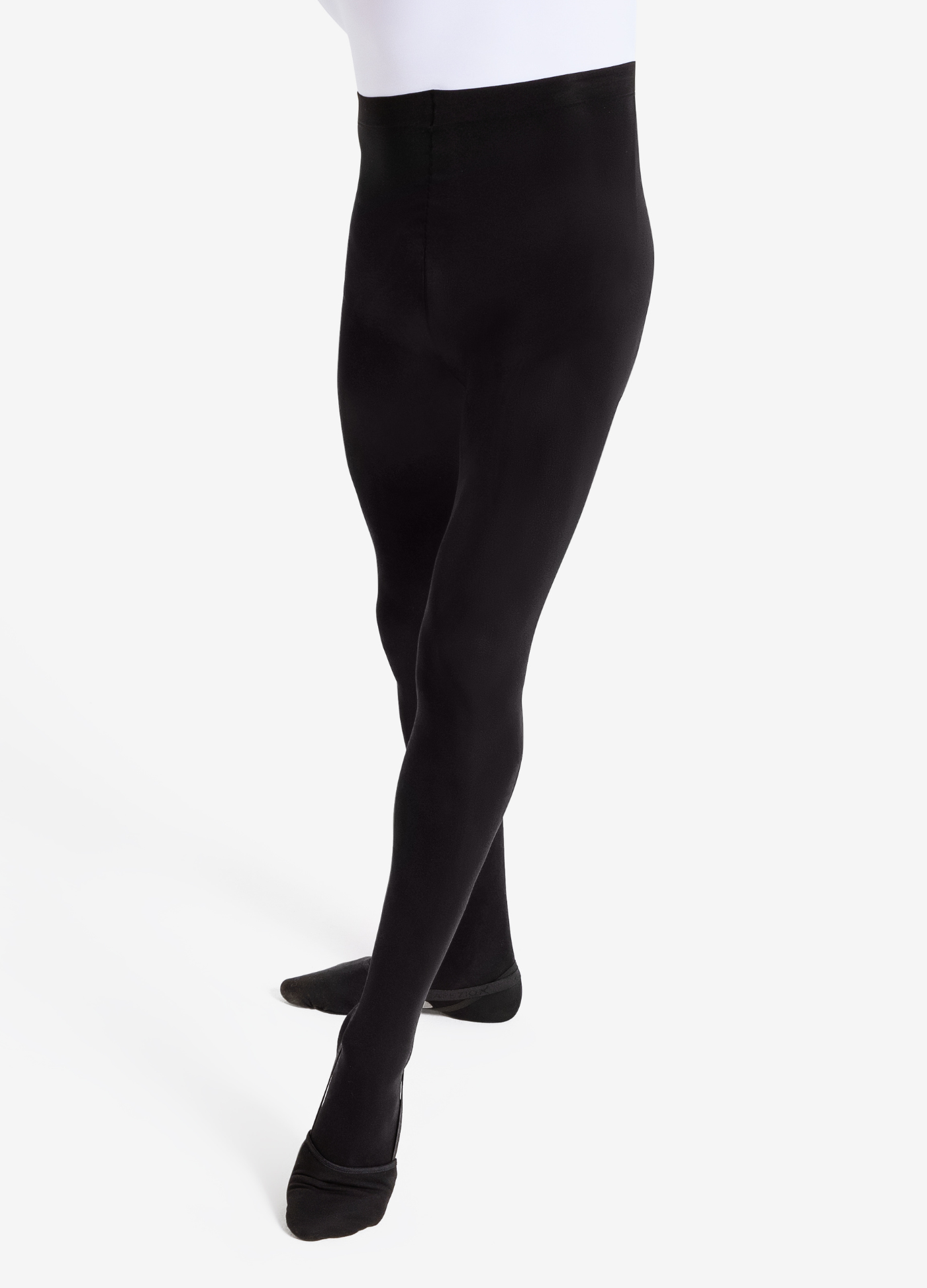 Meia-calça Ultra Soft Transition® - Preto-Vestuário-Capezio-Brasil