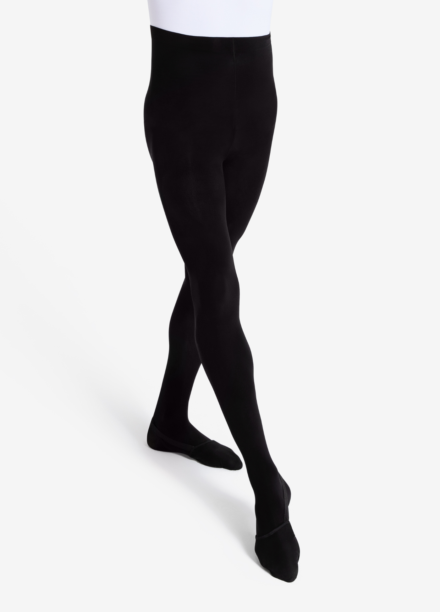 Meia-calça Ultra Soft Transition® - Preto-Vestuário-Capezio-Brasil