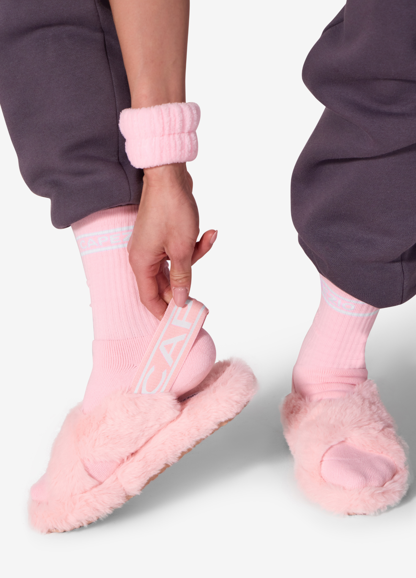 Plush Slipper - Rosa-Capezio-Brasil