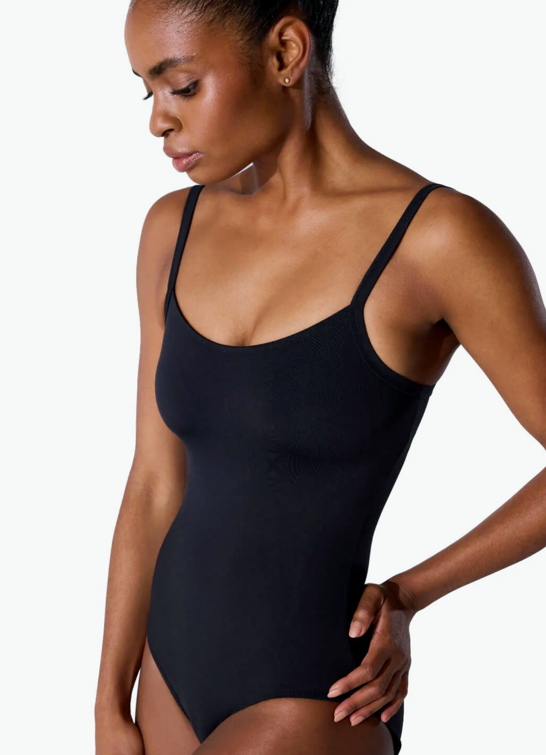 Soft Elegance - Collant Reto com Bojo-Capezio-Brasil