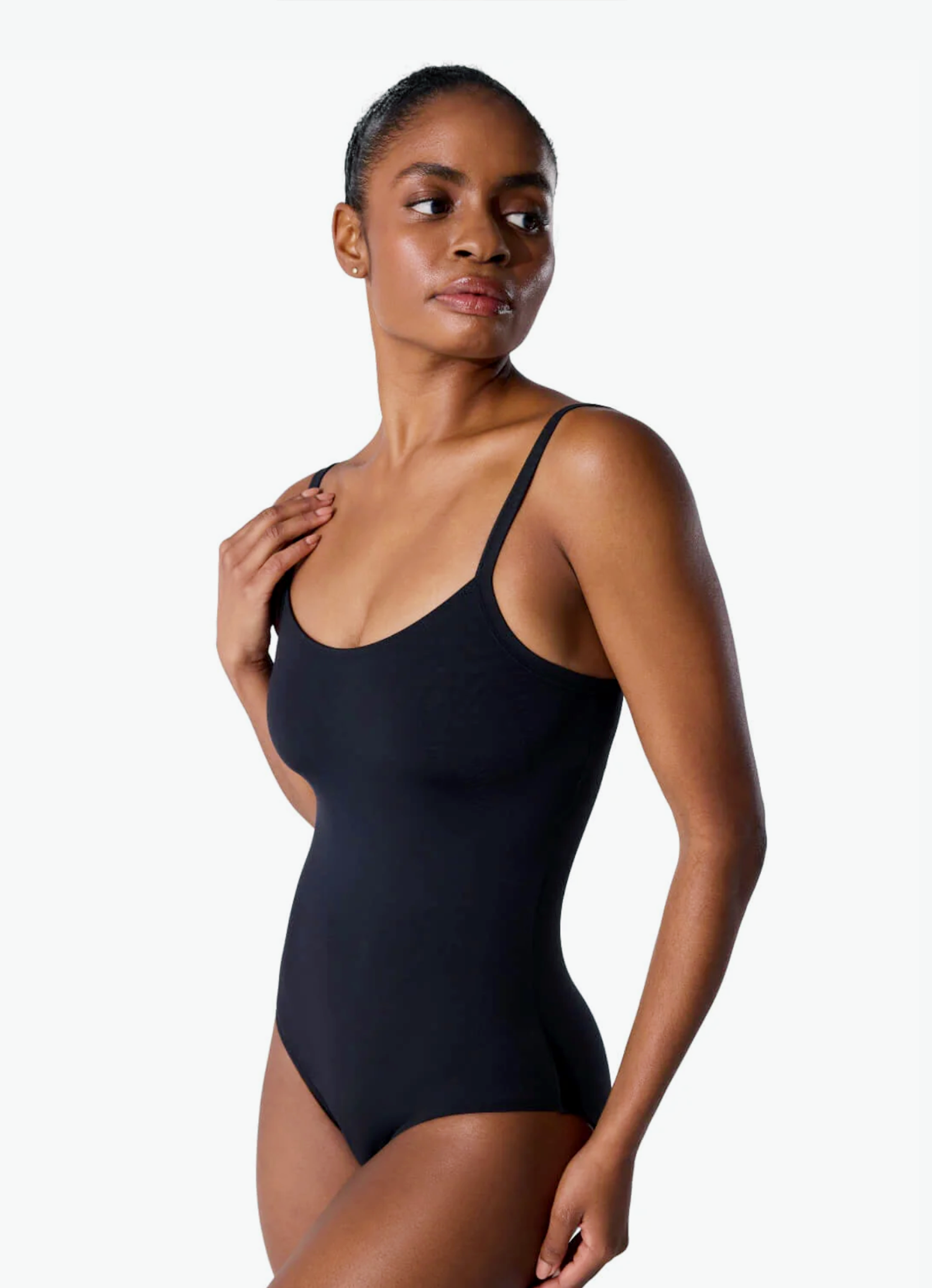 Soft Elegance - Collant Reto com Bojo-Capezio-Brasil