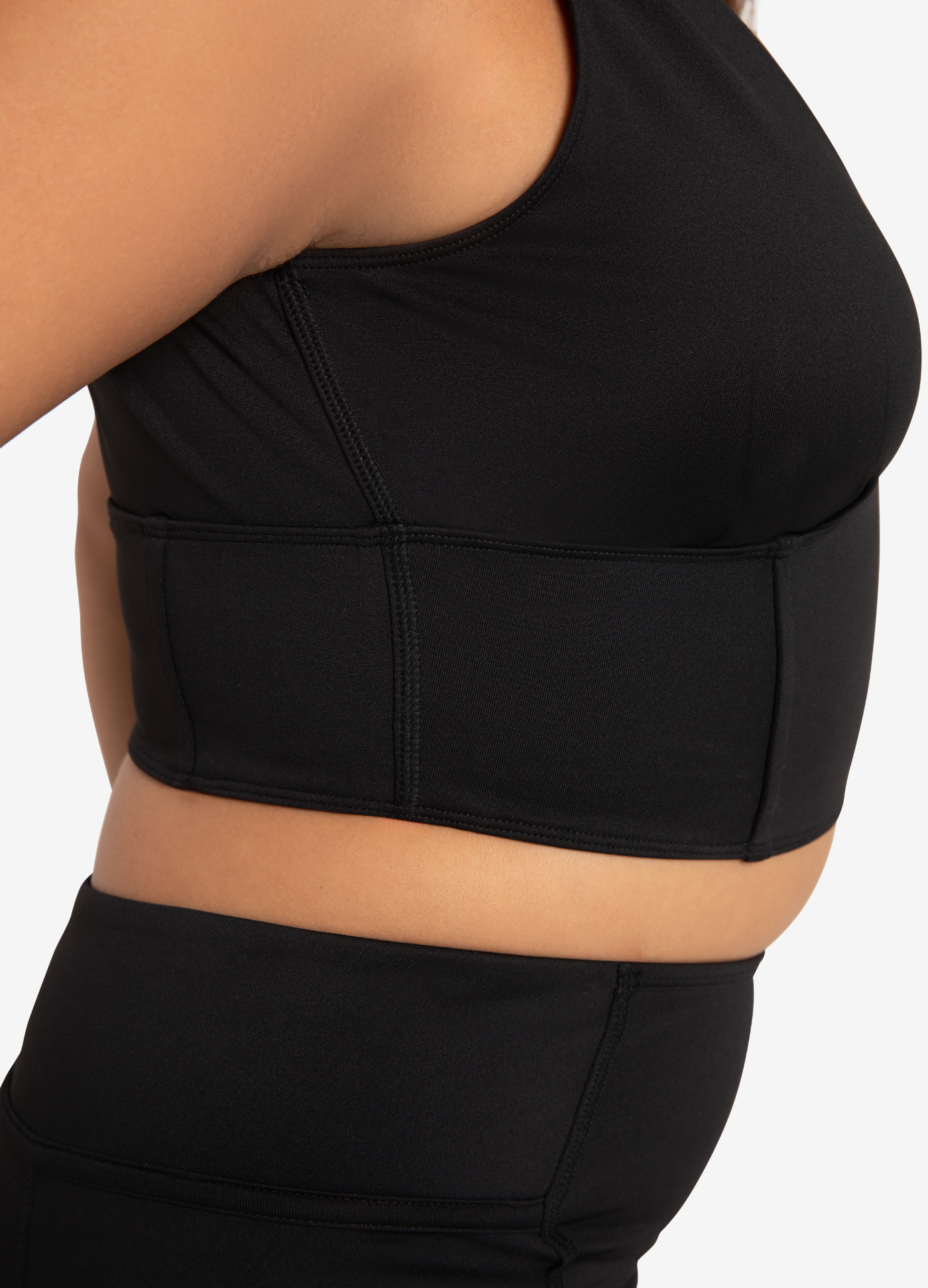 Top Bra Tank Goddess Sculpt - BLK-Capezio-Brasil