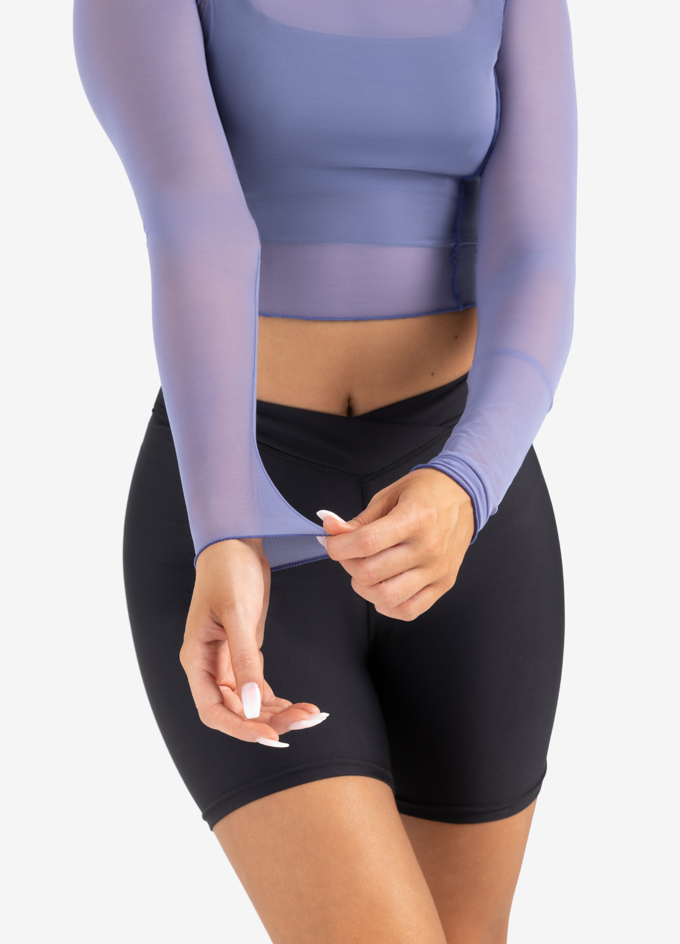 Top Manga Longa Dusk - Azul-Capezio-Brasil