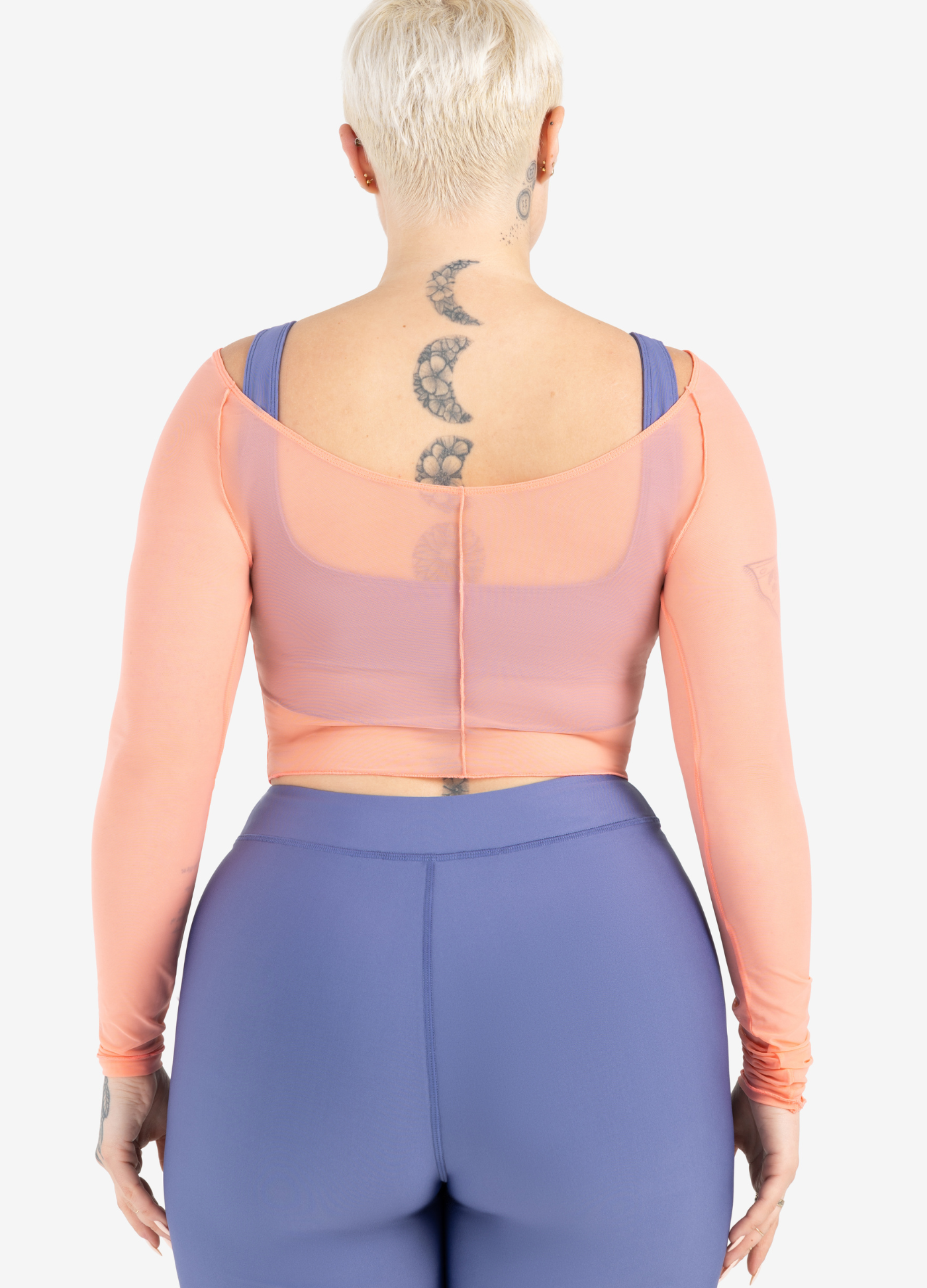 Top Manga Longa Dusk - Salmão-Capezio-Brasil