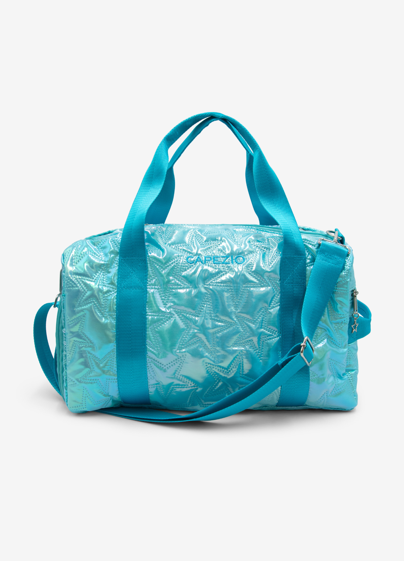 BOLSA METALLIC STAR - Azul-Acessórios-FORVM COMERCIO EXTERIOR LTDA EPP-ONE-TURQUOISE-Capezio Brazil
