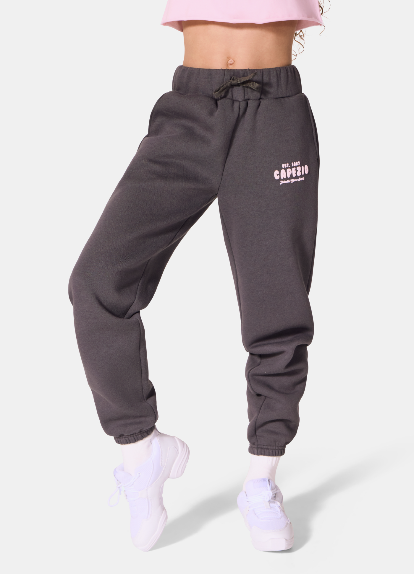 CALÇA DE MOLETOM INFANTO-JUVENIL-FORVM COMERCIO EXTERIOR LTDA EPP-Capezio Brazil