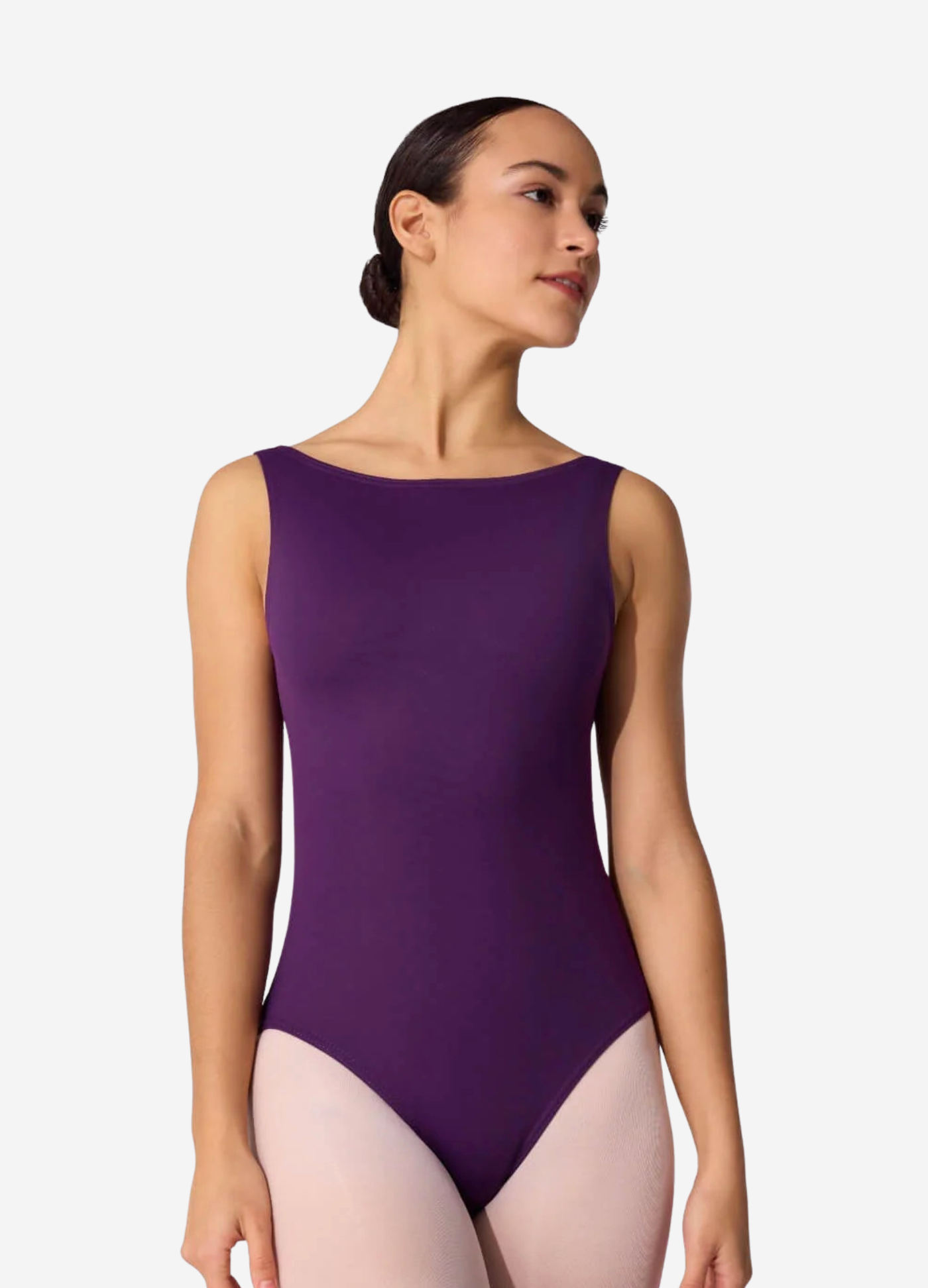 Collant Decote Canoa Com Costas em V-Vestuário-capezio1887-Capezio Brazil