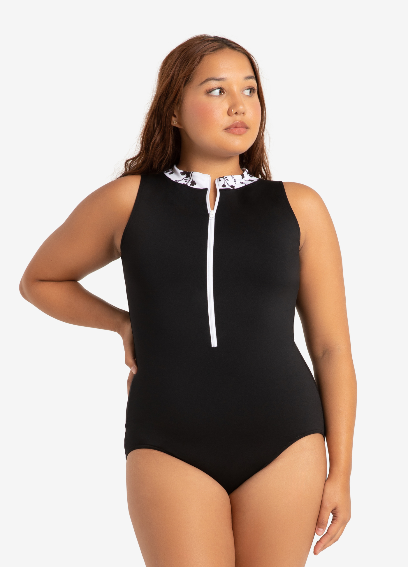 Collant La Belle C'Est La Vie - CSFL-Vestuário-FORVM COMERCIO EXTERIOR LTDA EPP-XS-Cascading Floral-Capezio Brazil