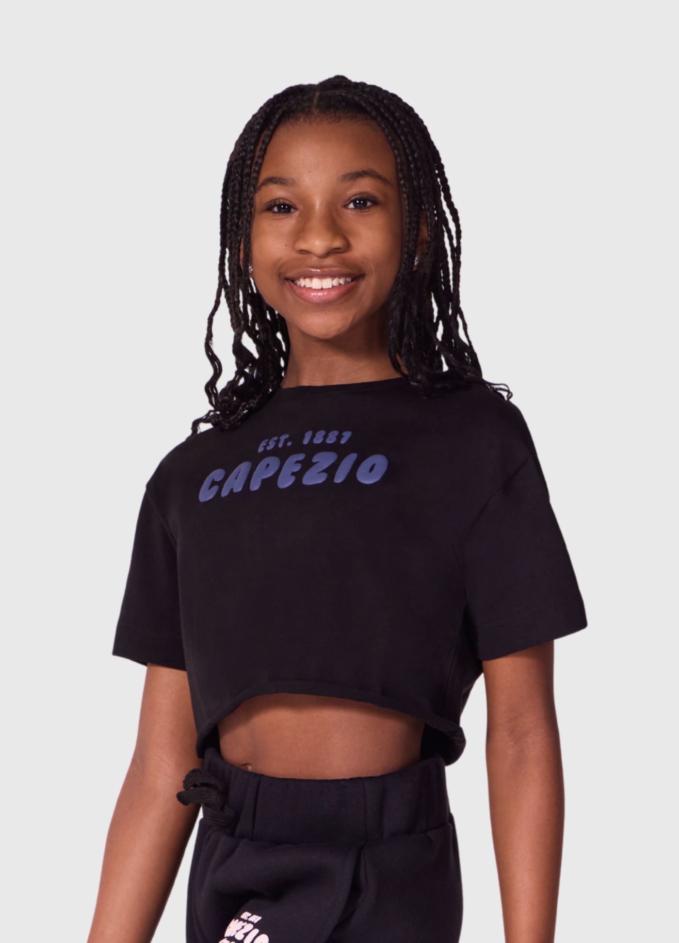 CROPPED BOX TEE INFANTO-JUVENIL-FORVM COMERCIO EXTERIOR LTDA EPP-Capezio Brazil