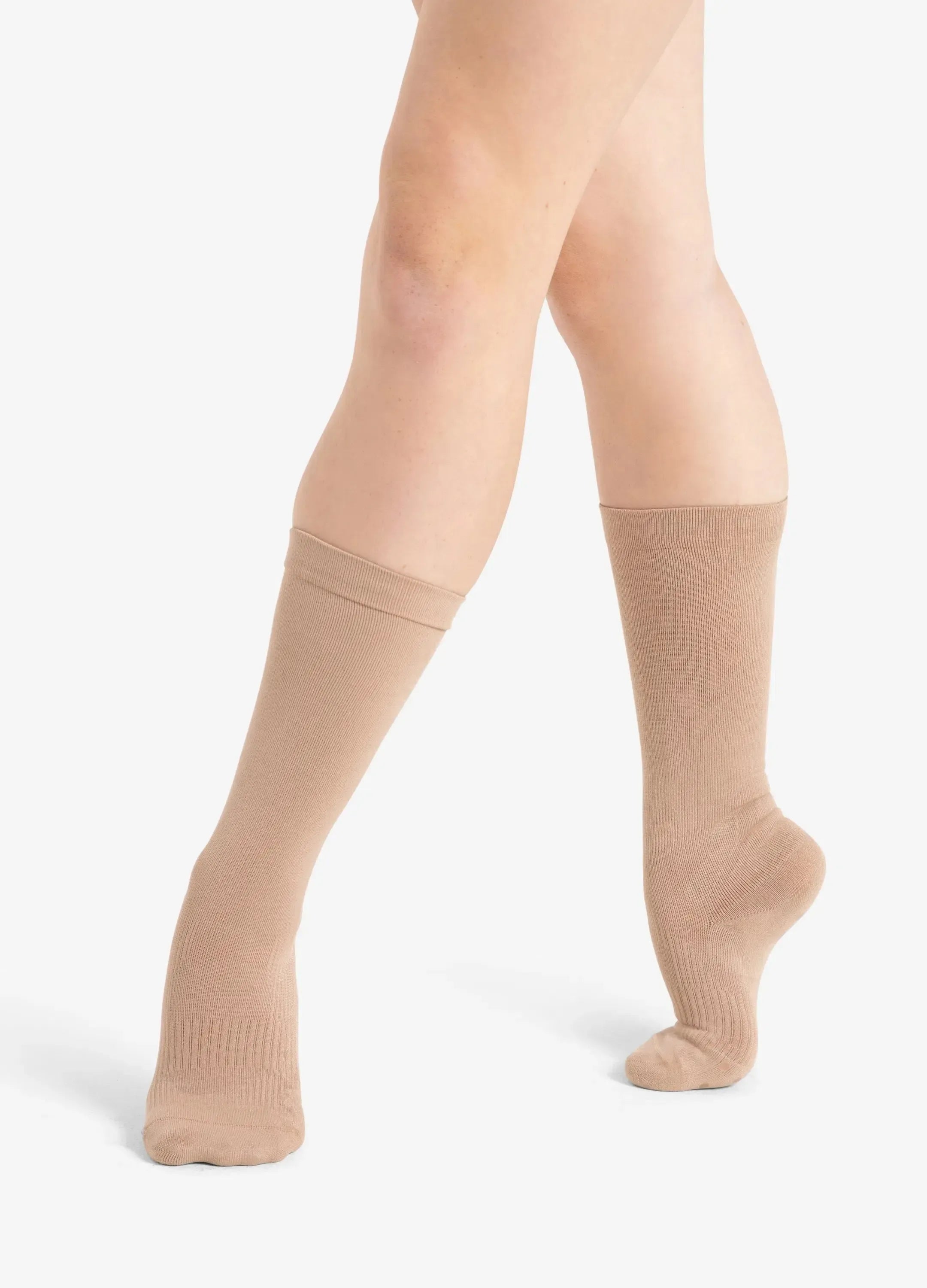 Lifeknit Sox Nude - Comprimento Médio-capezio1887-S01-S-Capezio Brazil