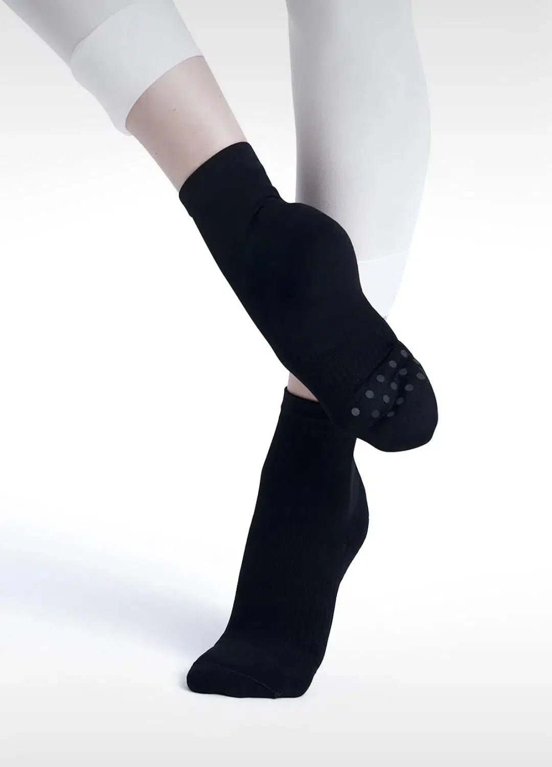 Lifeknit Sox Preta - Comprimento Baixo-capezio1887-BLACK-S-Capezio Brazil