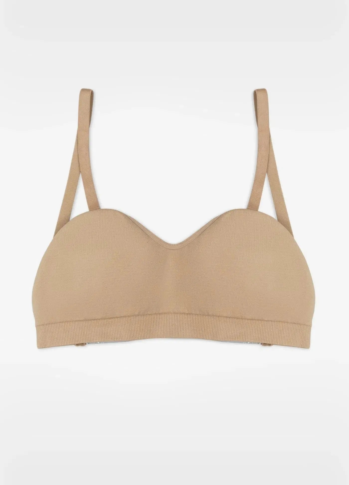 Top - Clear Back Bege-capezio1887-NUDE-M-Capezio Brazil