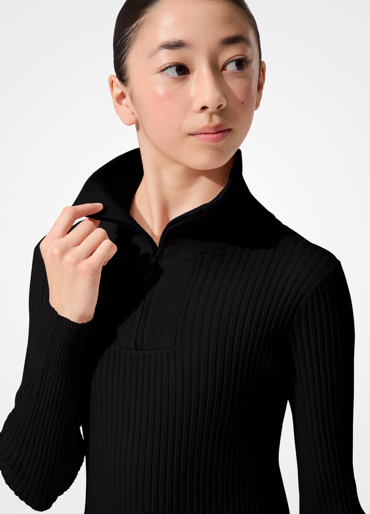 Blusa de Tricô com Zíper