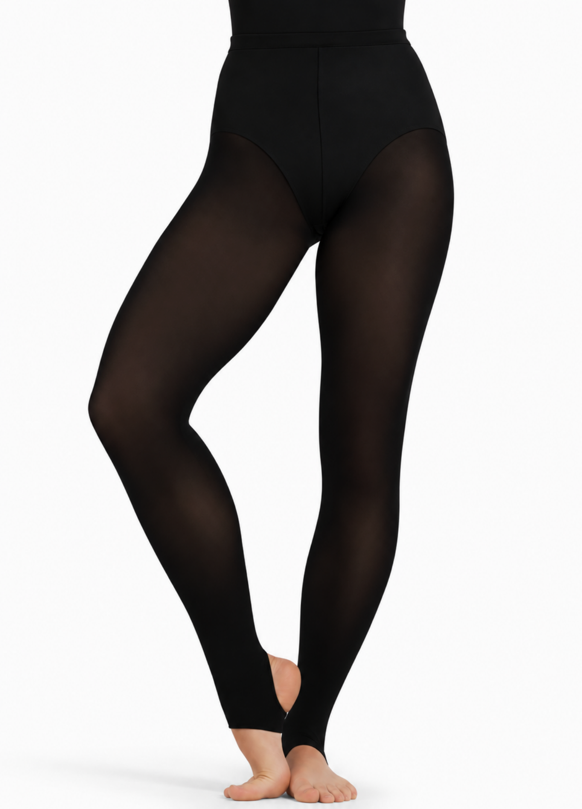Meia-Calça Ultra Soft™ com Abertura para Pé