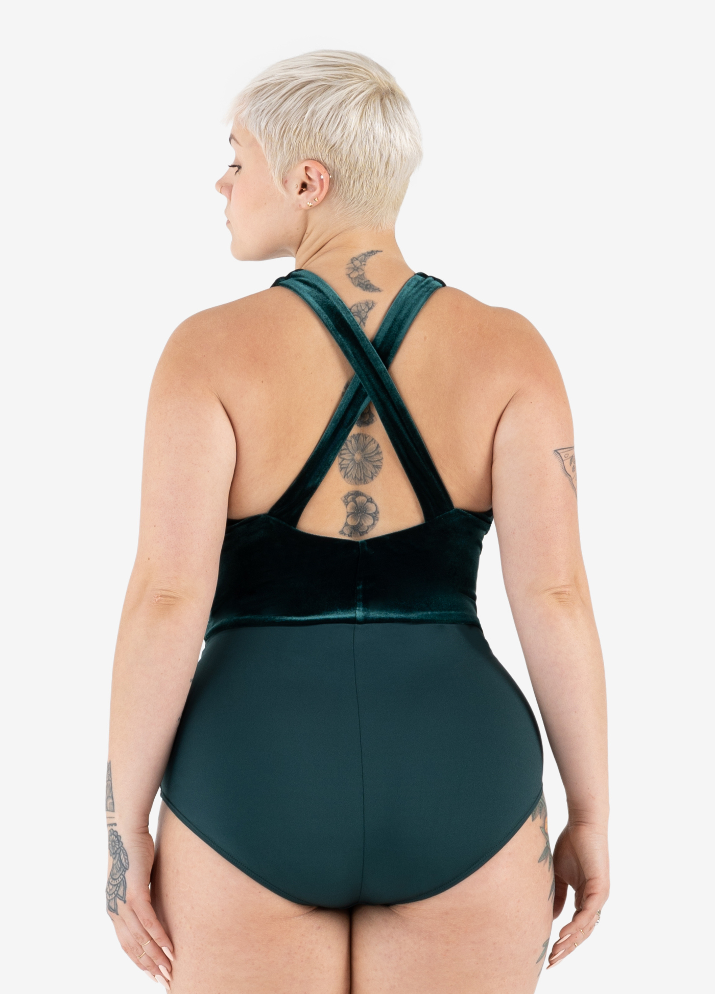 Collant Velvet Forest - Verde