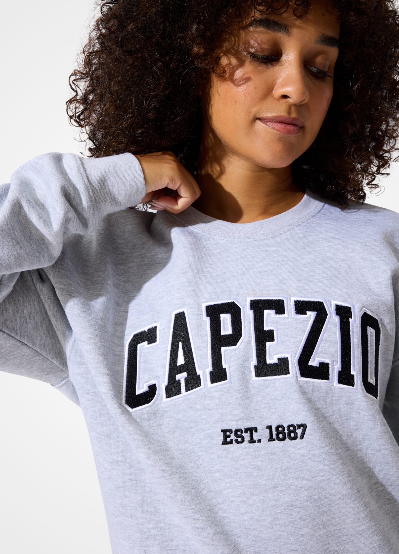 MOLETOM CAPEZIO - CINZA
