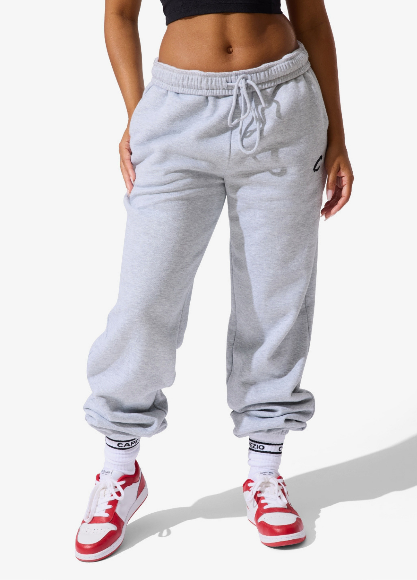 CALÇA DE MOLETOM CAPEZIO - CINZA