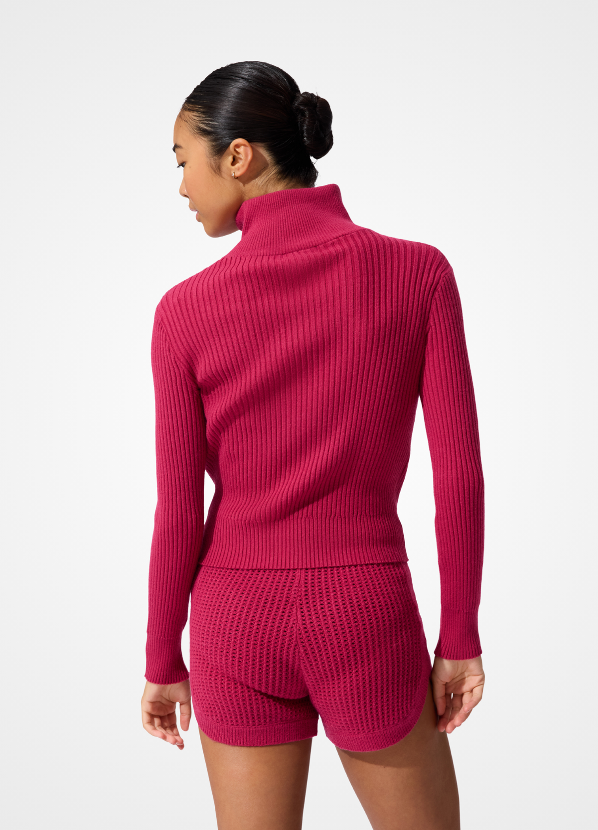 Blusa de Tricô com Zíper