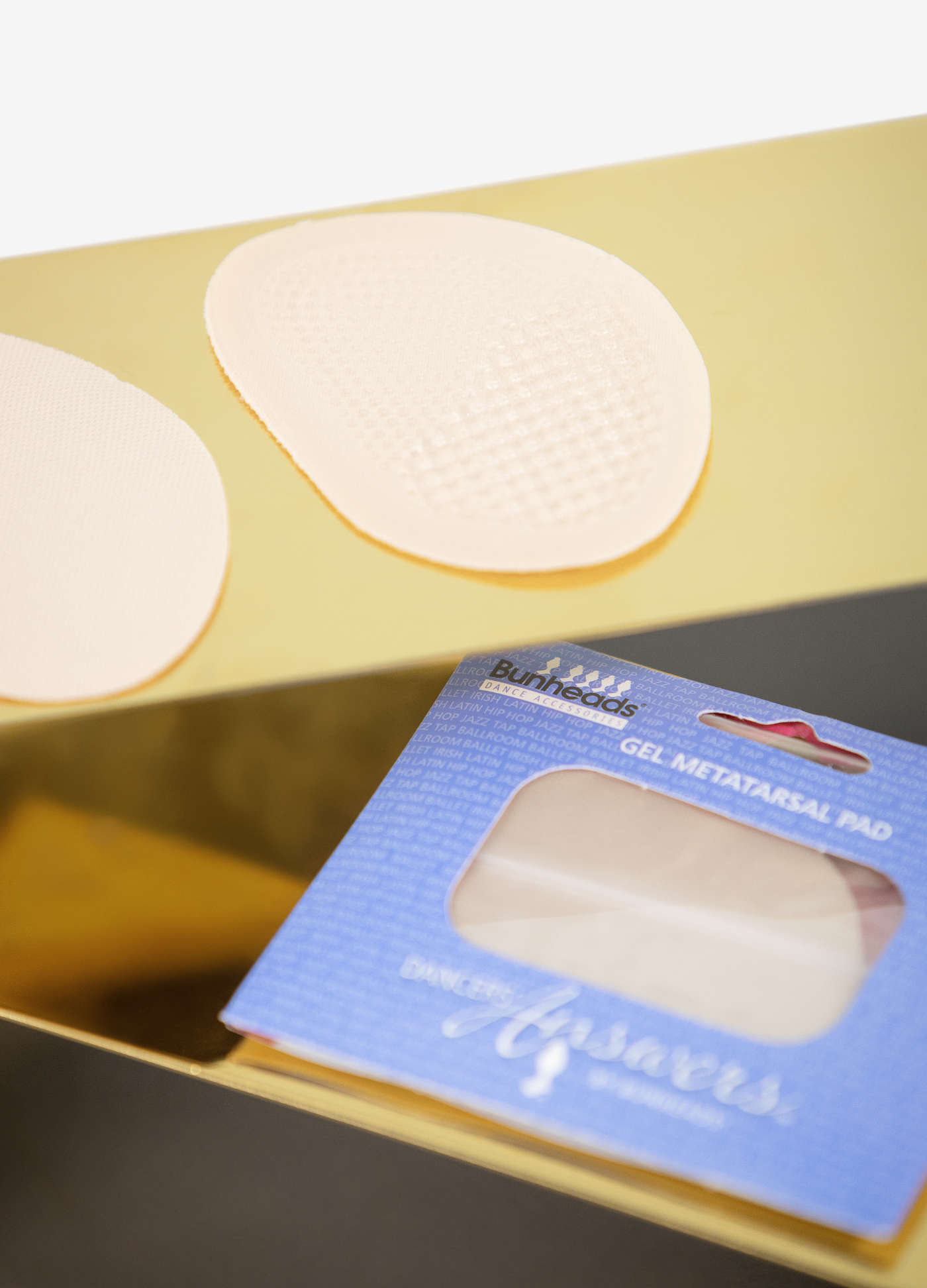 Almofadas de Gel para Metatarso-Acessórios-Capezio-Brasil