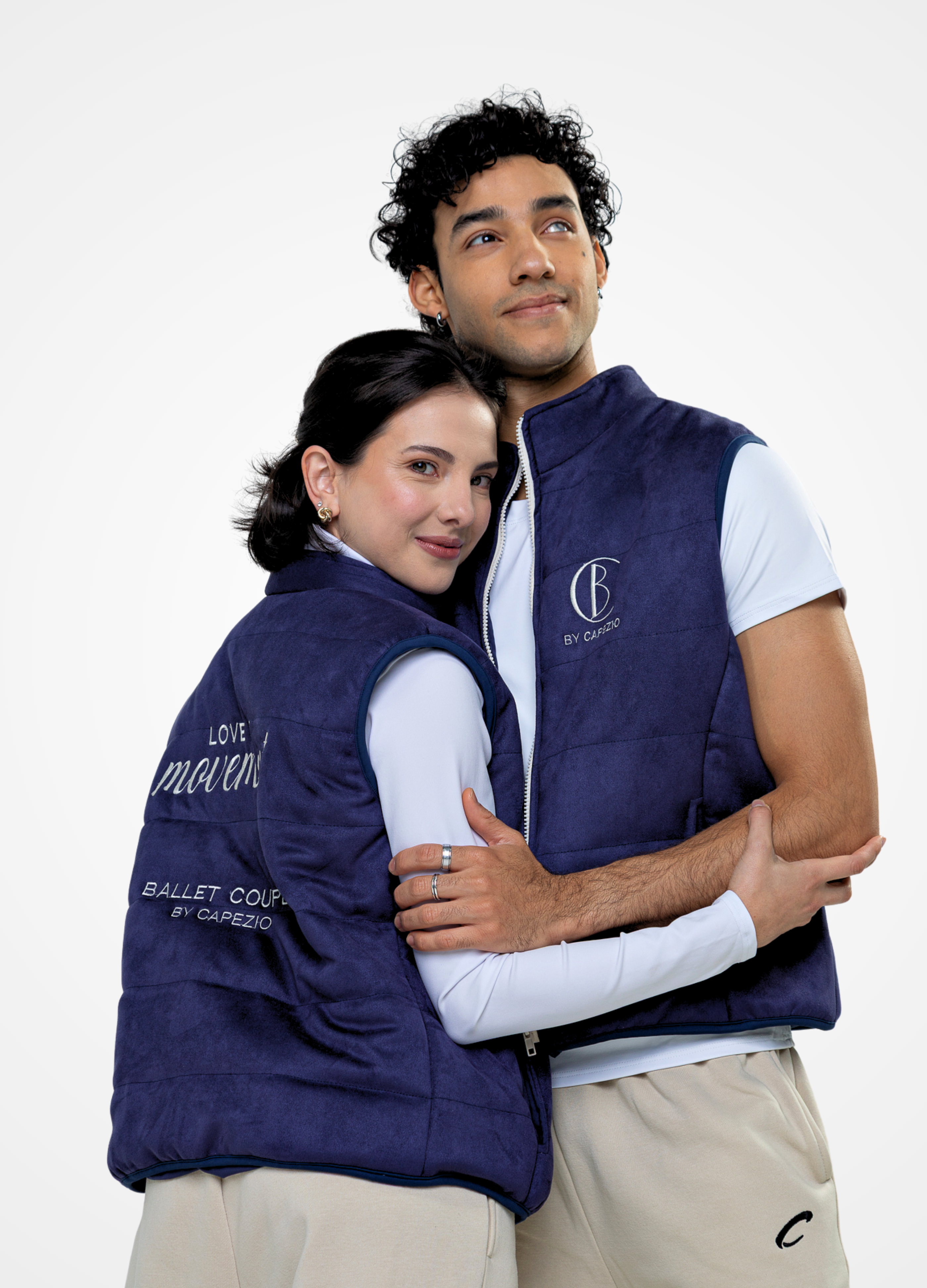 Colete Ballet Couple - Azul-Vestuário-Capezio-Brasil
