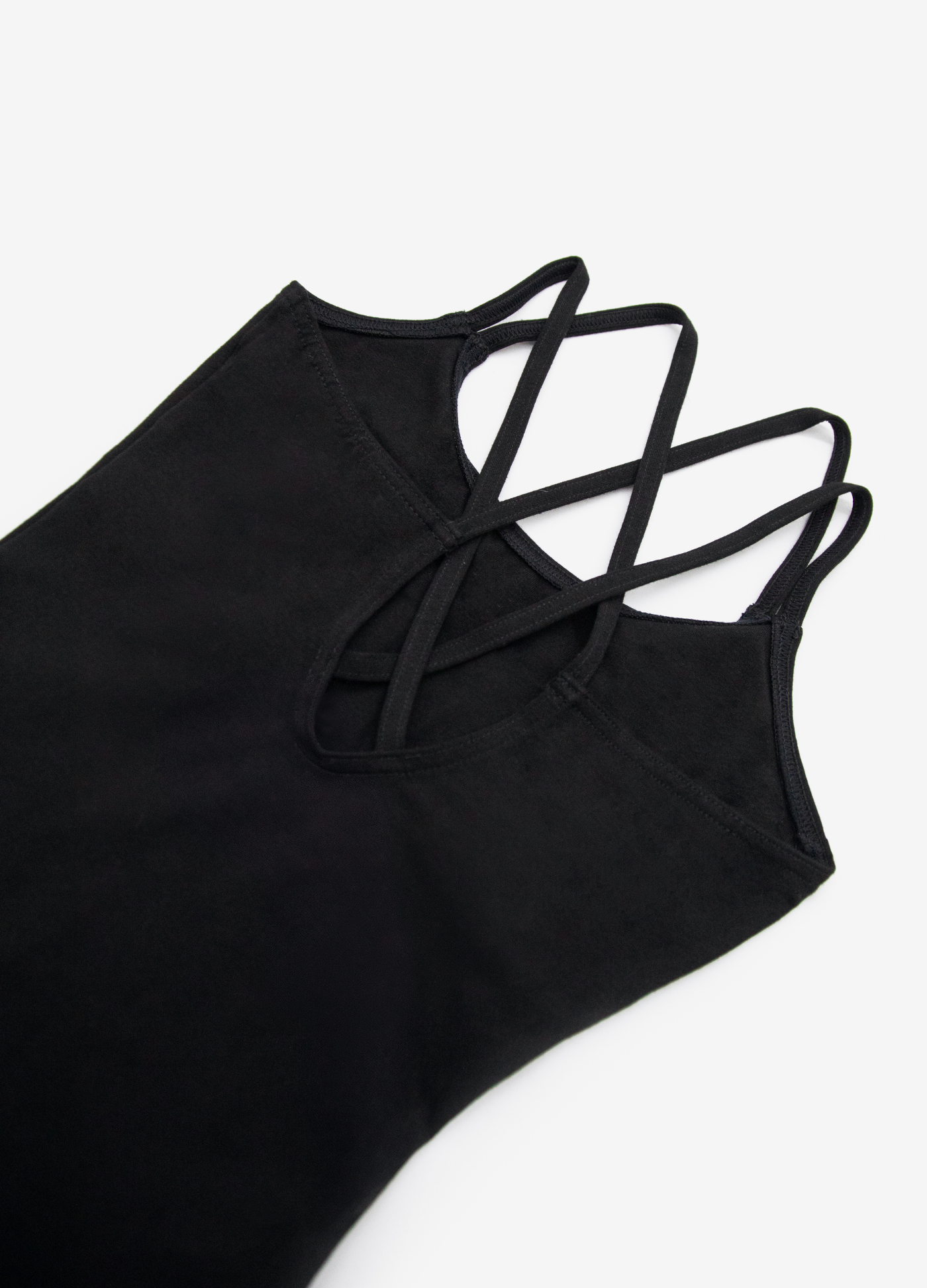 Collant Alças Duplas - Preto-Capezio-Brasil