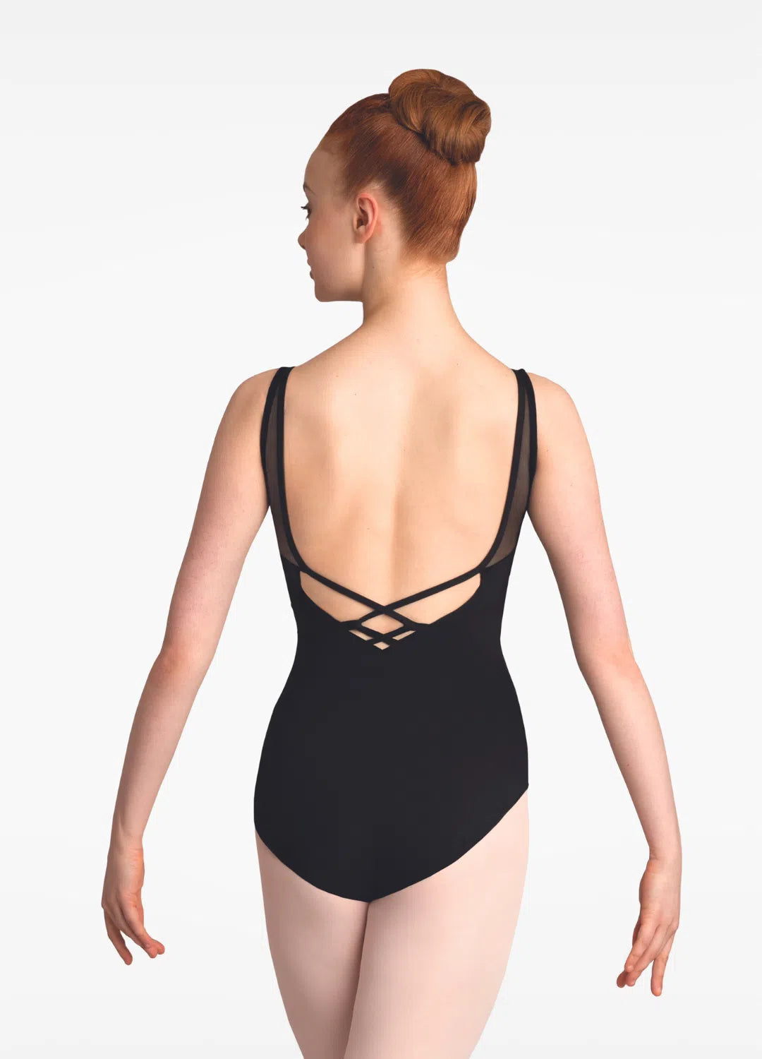 Collant Decote V - BLK-Vestuário-Capezio-Brasil