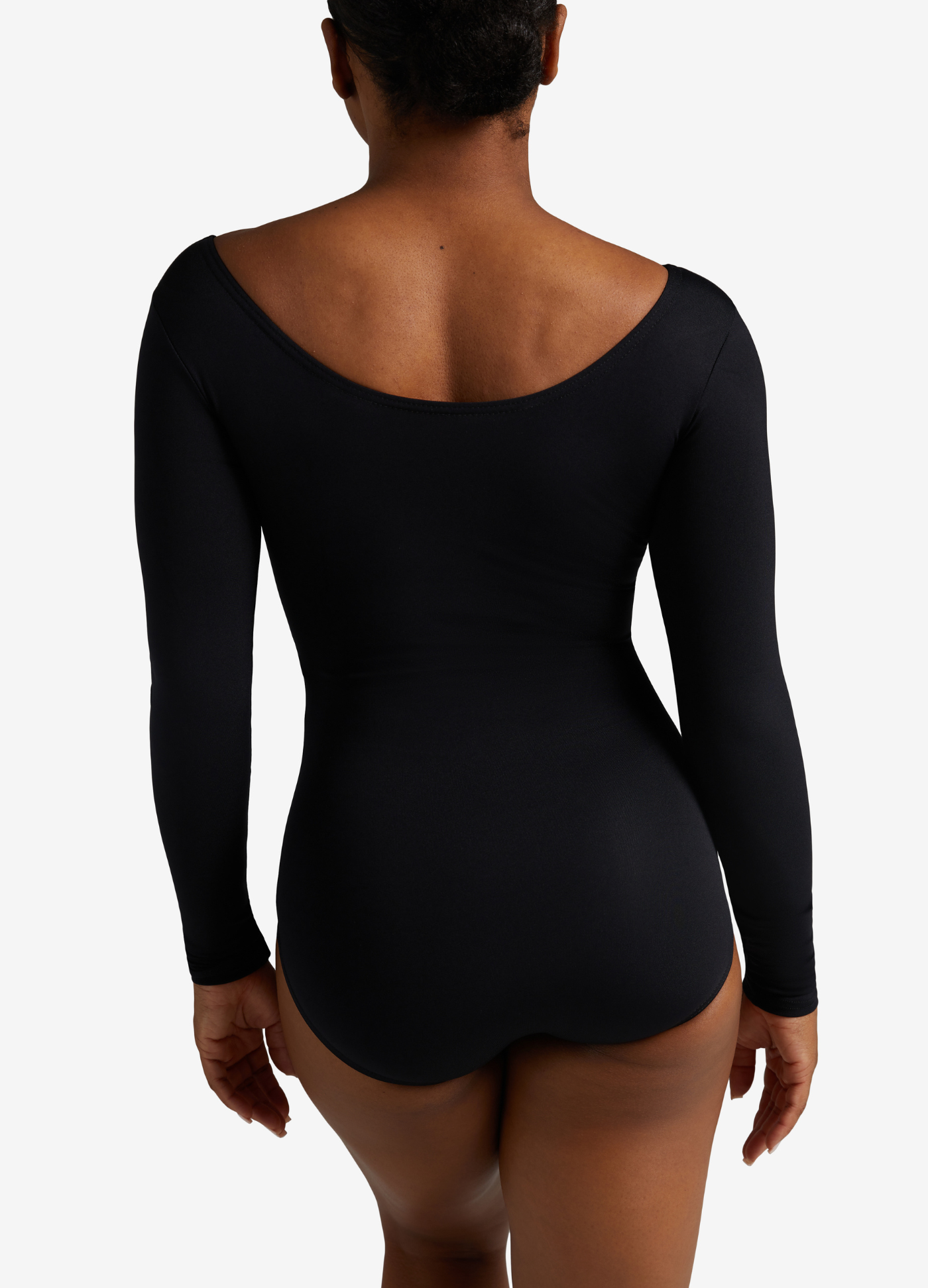 Collant Manga Longa - Preto-Capezio-Brasil