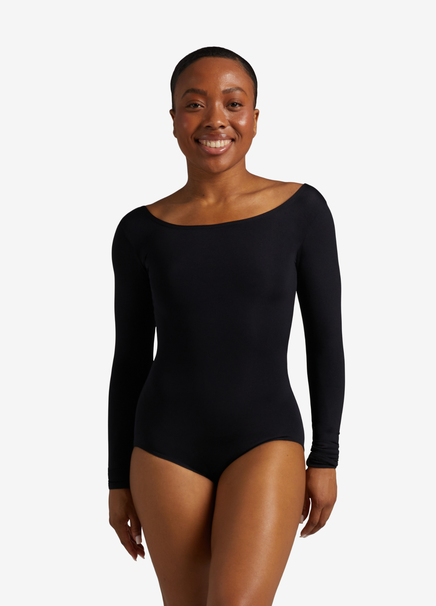 Collant Manga Longa - Preto-Capezio-Brasil