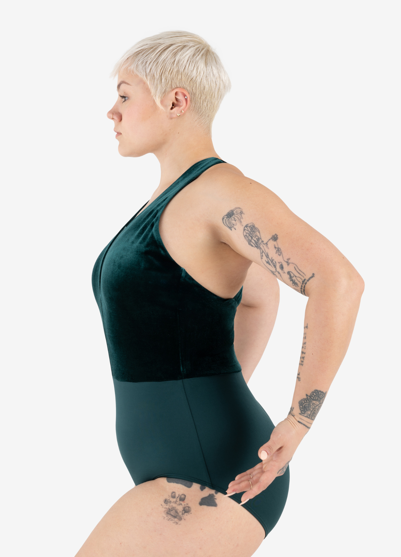Collant Velvet Forest - Verde-Capezio-Brasil