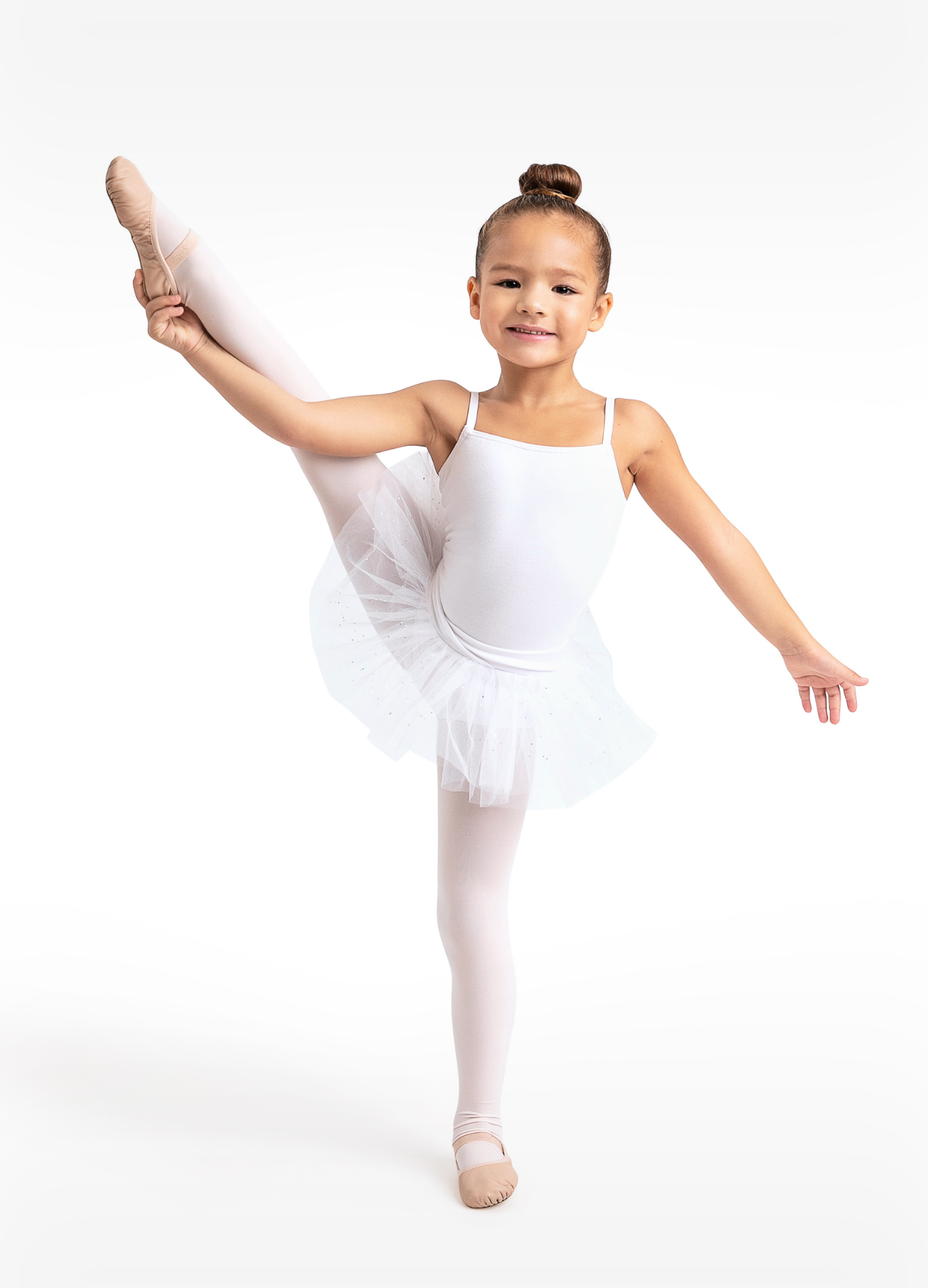 Collant com Tutu - Branco-Capezio-Brasil