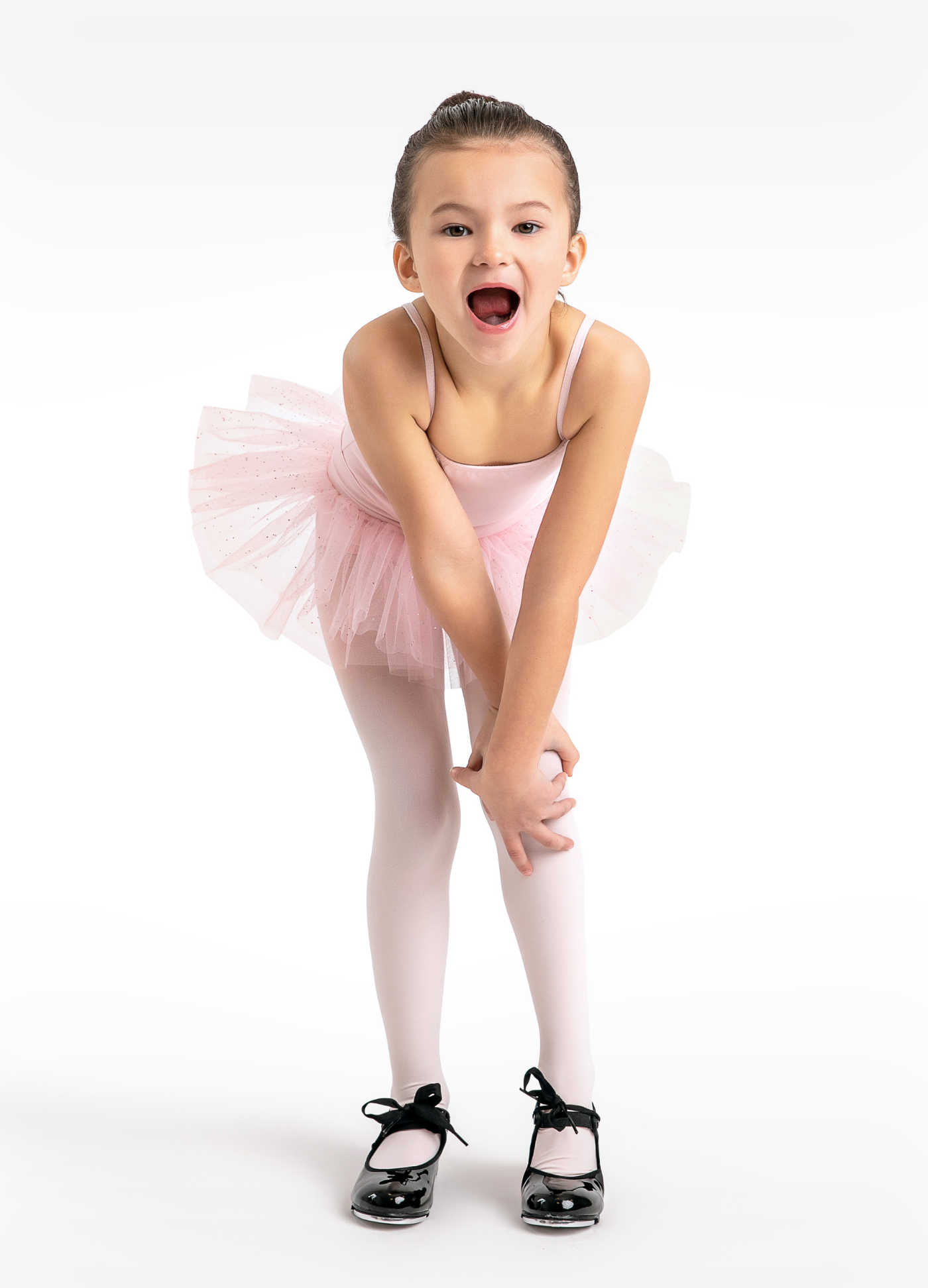 Collant com Tutu - Pink-Capezio-Brasil